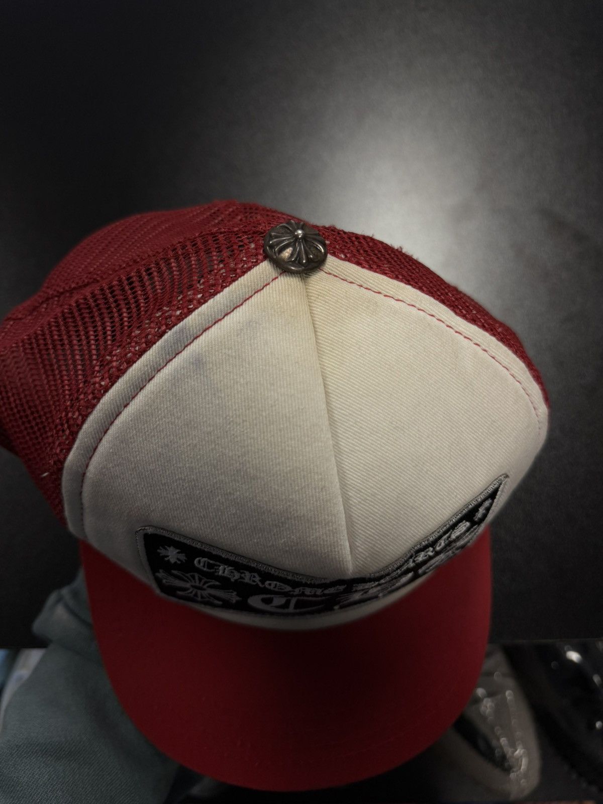 Chrome Hearts Chrome Hearts Hat Red White SnapBack Size ONE SIZE - 9 Thumbnail