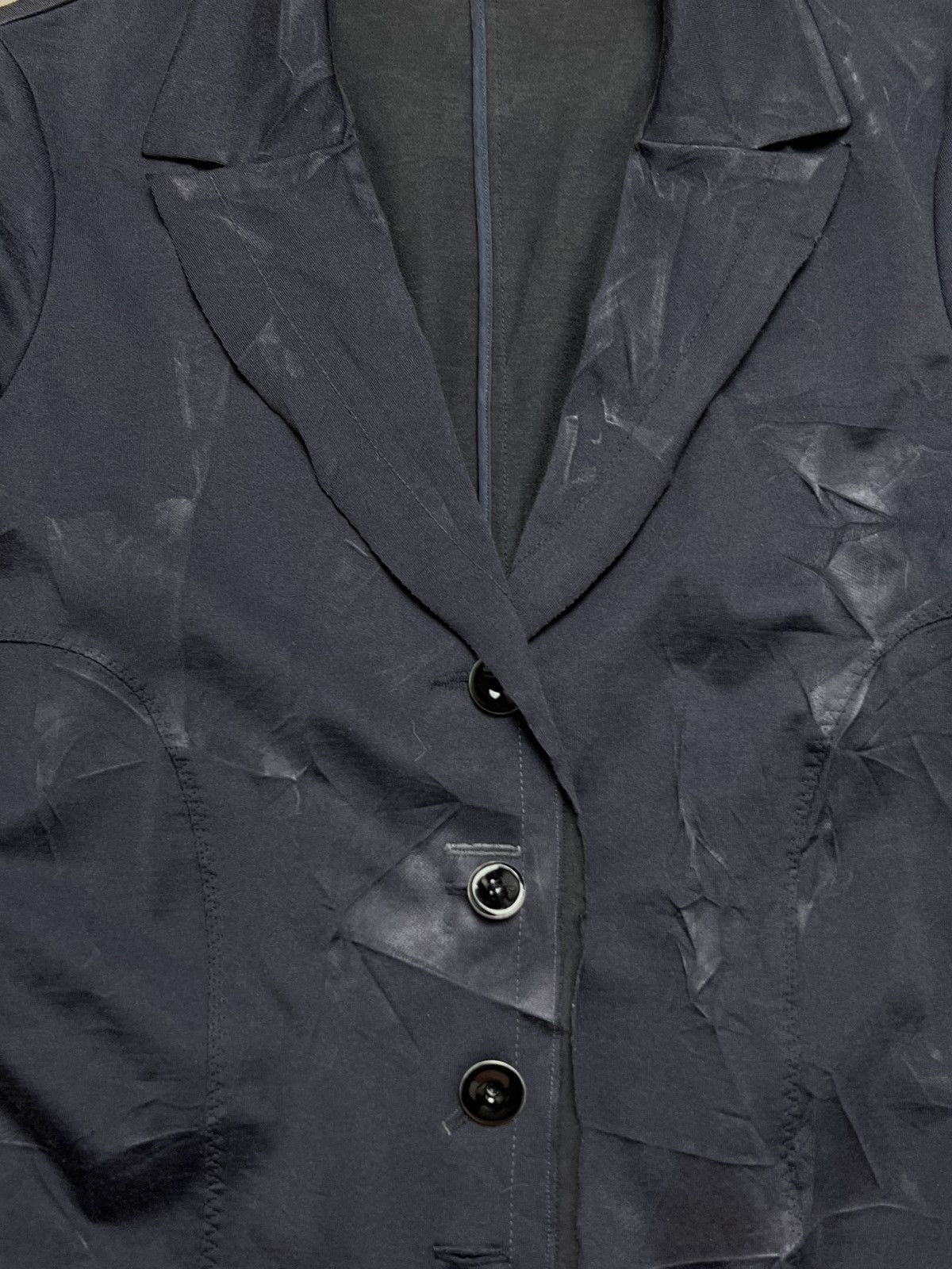 Marithe + Francois Girbaud Marithe Francois Girbaud Cravatatakiller Navy Coat Jacket Size S / US 4 / IT 40 - 3 Thumbnail