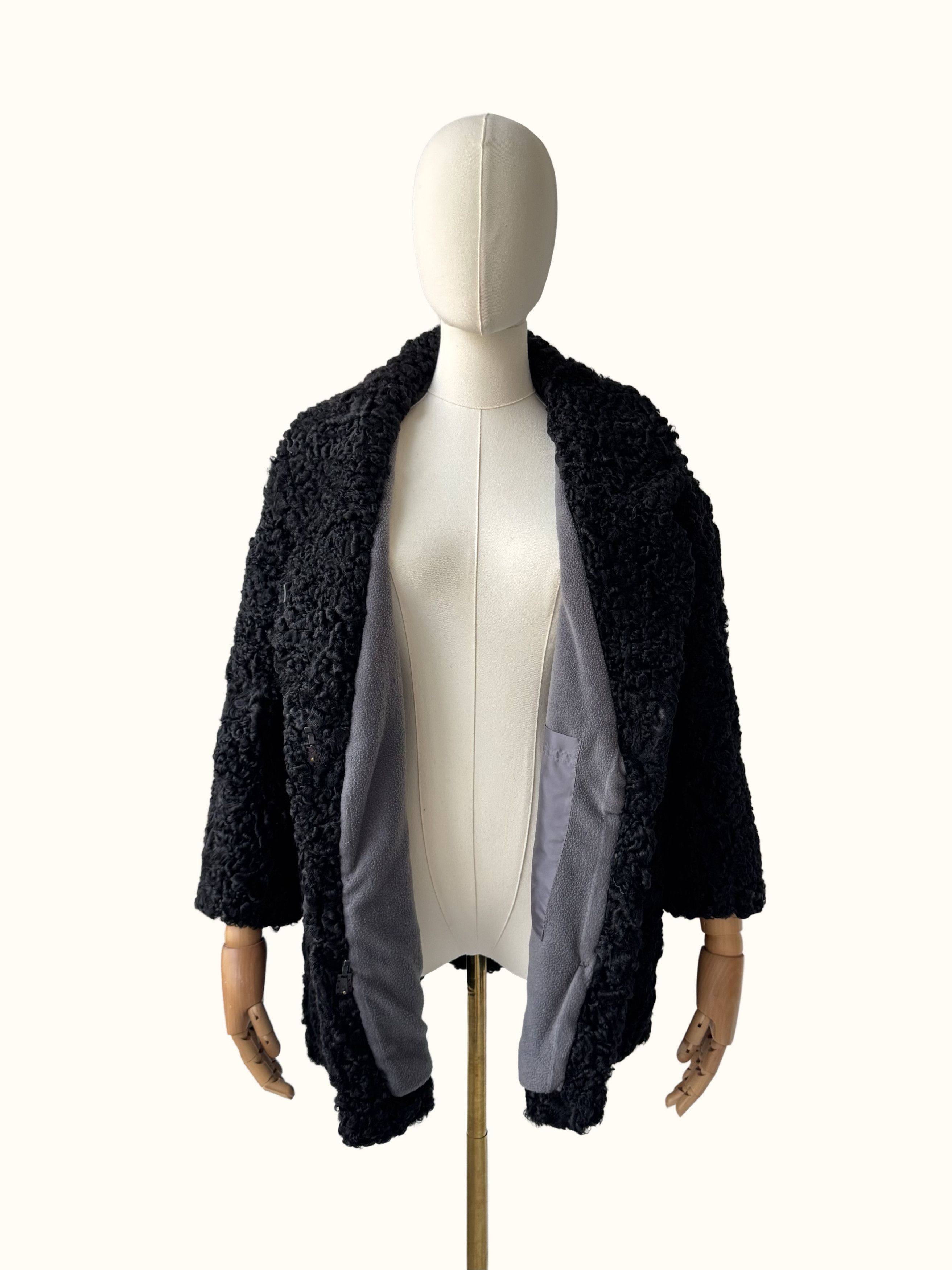 Vintage Vintage Real Fur Coat Size L / US 10 / IT 46 - 3 Thumbnail