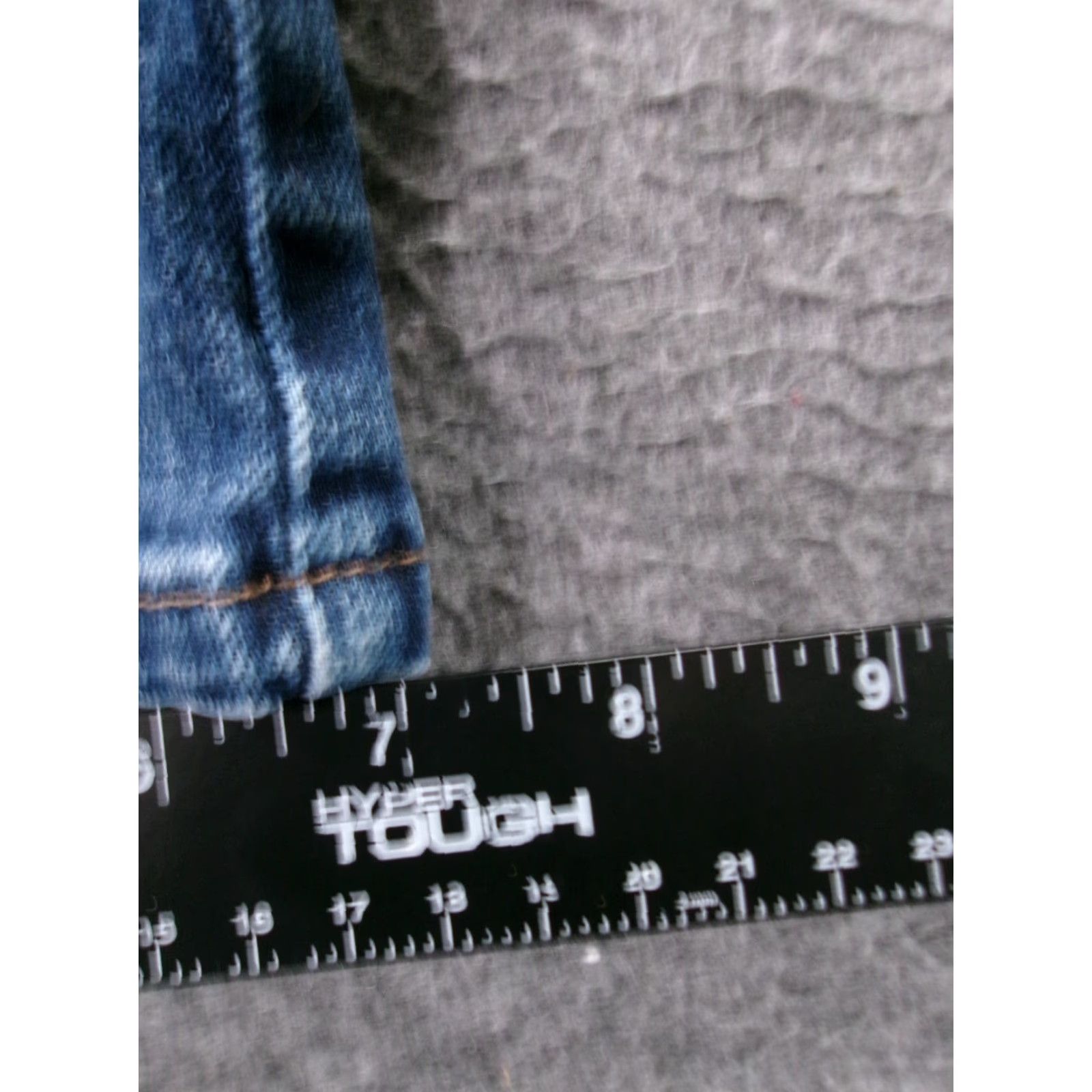 Levi's VINTAGE Levi's 505 Jeans Women 8 Blue Straight Regular Dark Wash Distressed 80s 90s Logo Cowboy Rock Western 5-Pocket Womens Size 30" / US 8 / IT 44 - 7 Thumbnail