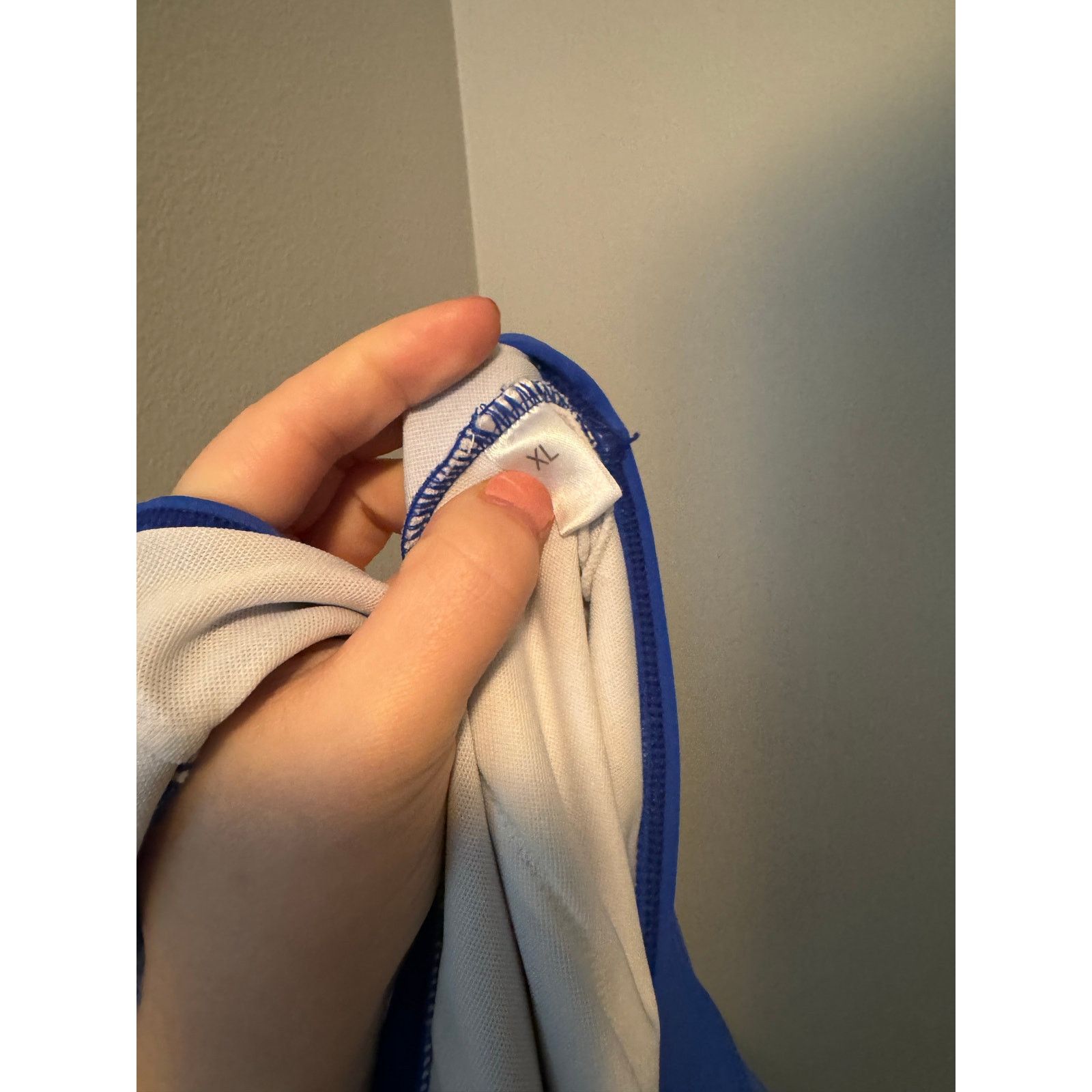 Other Royal Blue One Ruffle Sleeve One Piece Swimsuit Size XL Size XL / US 12-14 / IT 48-50 - 2 Thumbnail