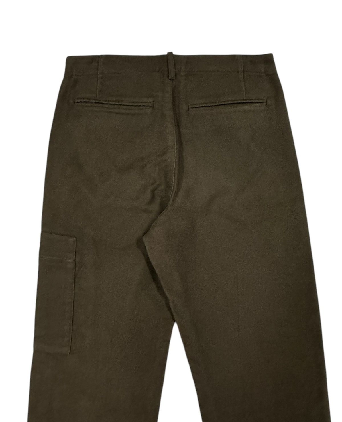 Vintage × Yohji Yamamoto Vtg🔥A.A.R Yohji Yamamoto Single Cargo Pocket Moleskin Pant Size US 30 / EU 46 - 14 Thumbnail