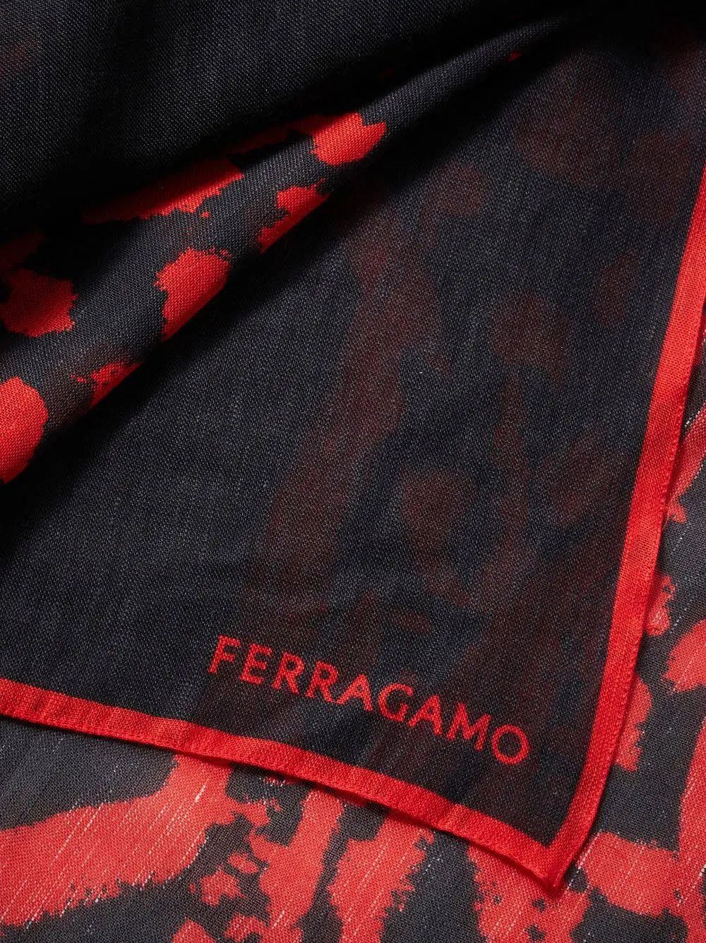 Salvatore Ferragamo o1s1rm1024 Size: 90x90 Cm / Scarf in Multicolor Size ONE SIZE - 7 Thumbnail