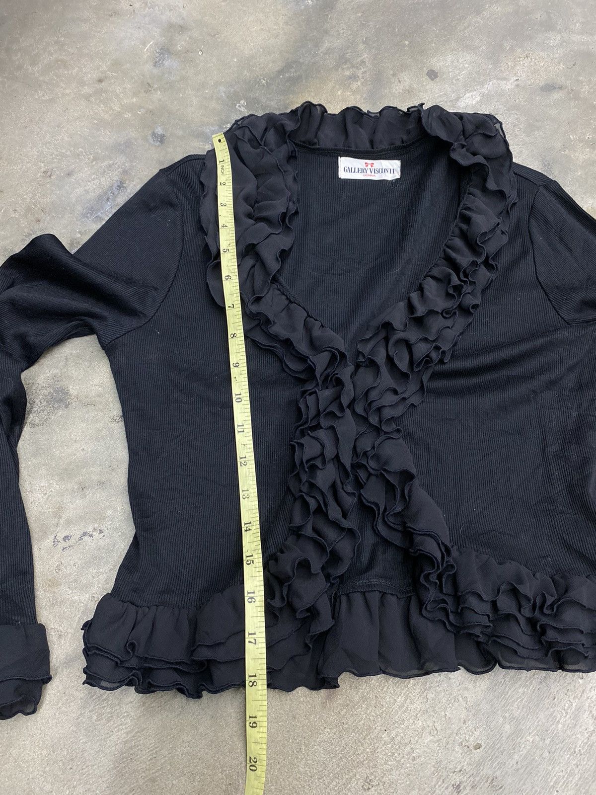 If Six Was Nine × Japanese Brand ISSEY MIYAKE YOHJI STYLE blouses flower gallery visoonti Size S / US 4 / IT 40 - 10 Thumbnail