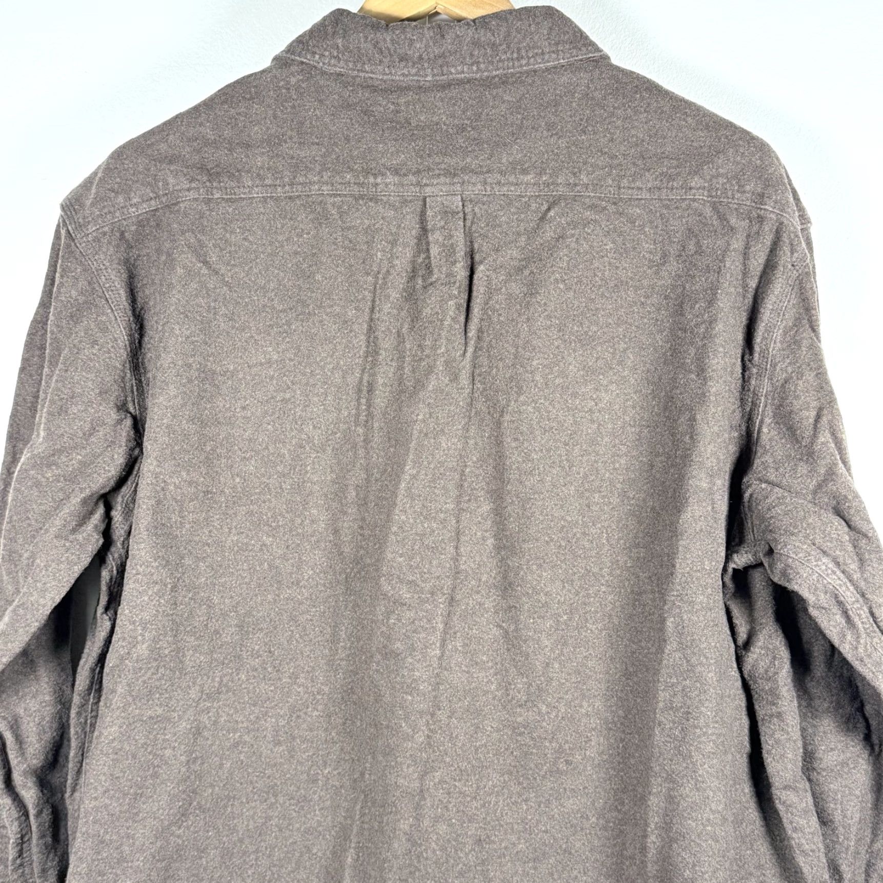 Vintage C.E. Schmidt Shirt Men's Brown Button-Up Long Sleeve Pockets Size 2XLT - Workwear, 2XLT Mens Shirt Brown Button-Up Long Sleeve Pockets Size US XXL / EU 58 / 5 - 4 Thumbnail