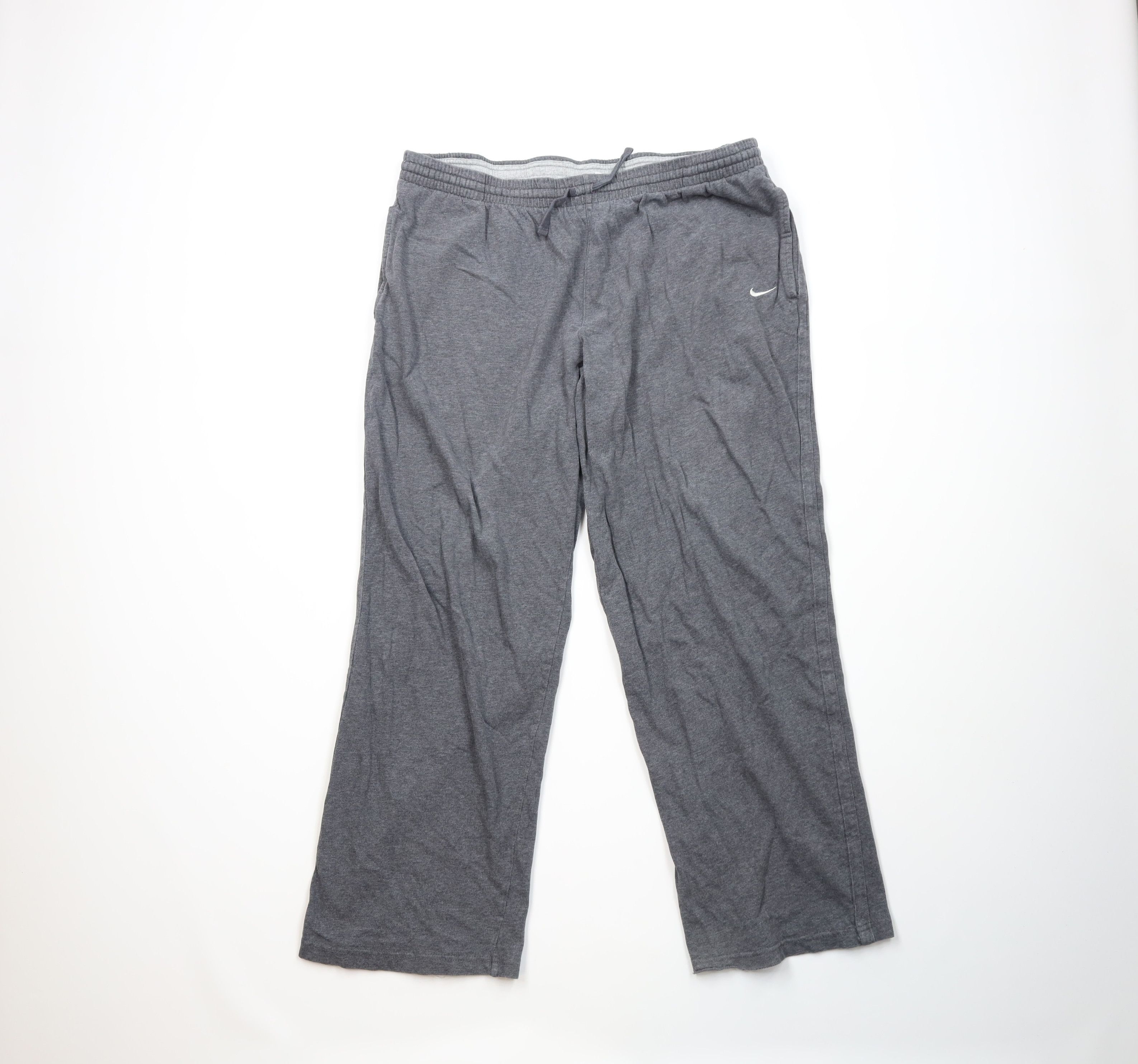 Nike Vintage Nike Travis Scott Mini Swoosh Wide Leg Pants Gray Size US 40 / EU 56 - 1 Thumbnail