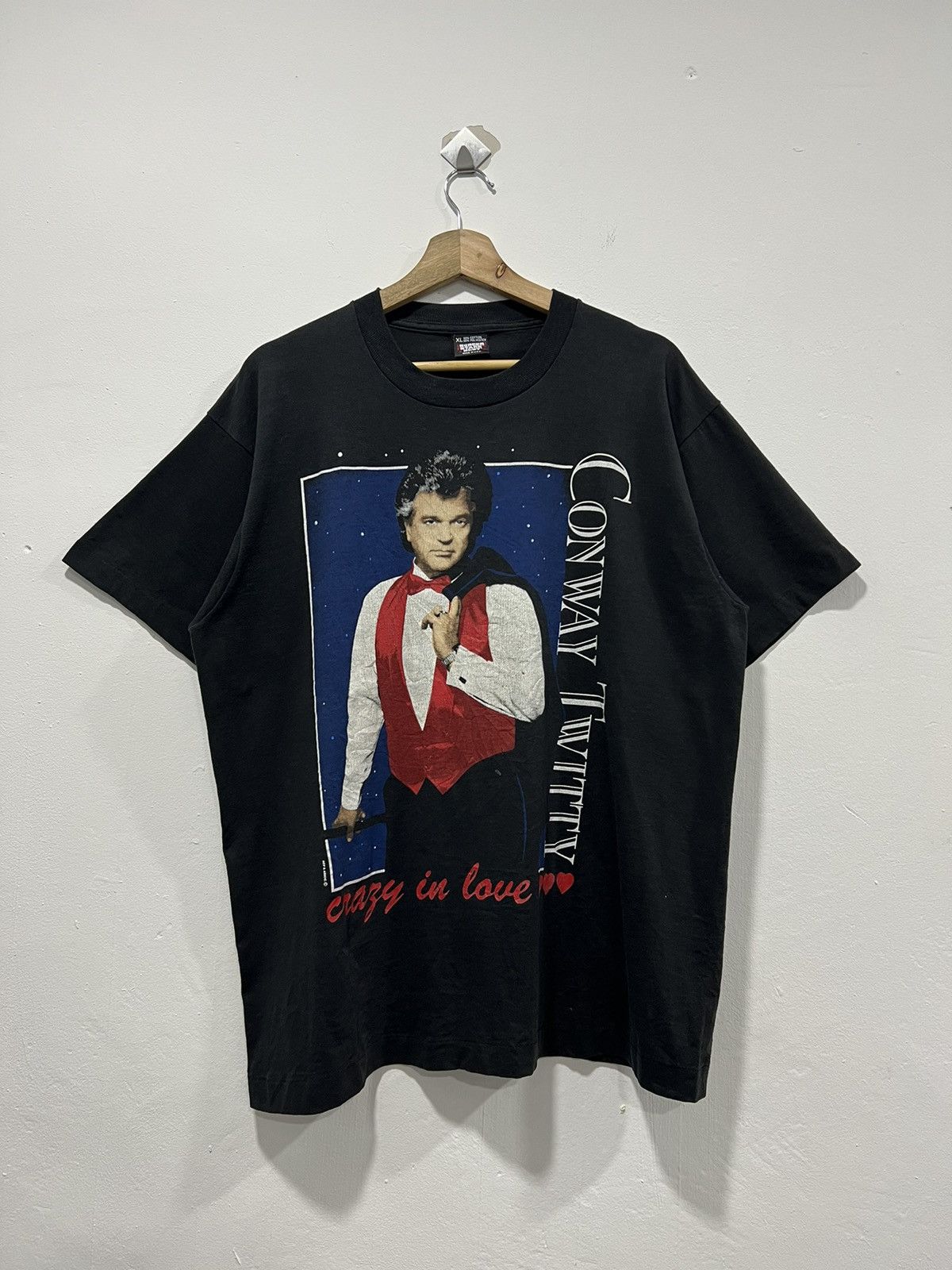 Vintage 90s Conway Twitti Crazy in Love Song Tshirt