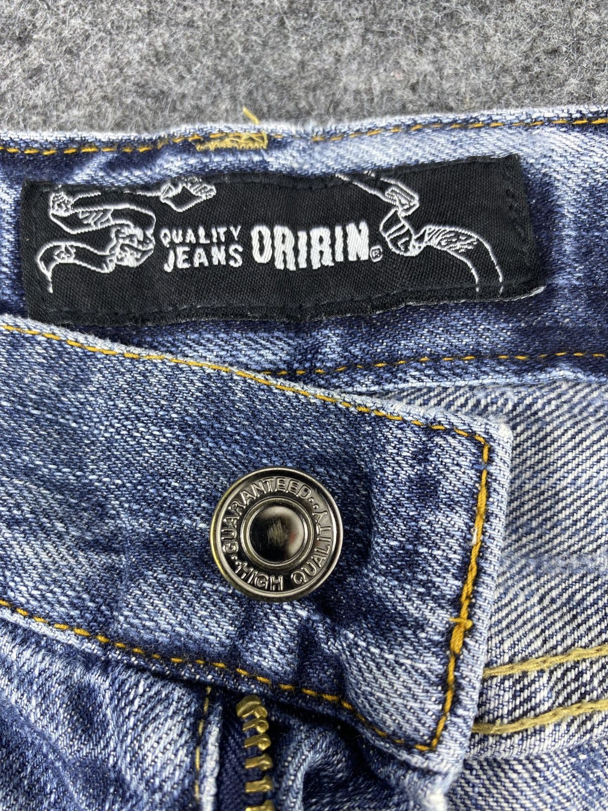 Japanese Brand Oririn Blue Wash Jeans - J1002 Size US 28 / EU 44 - 9 Thumbnail