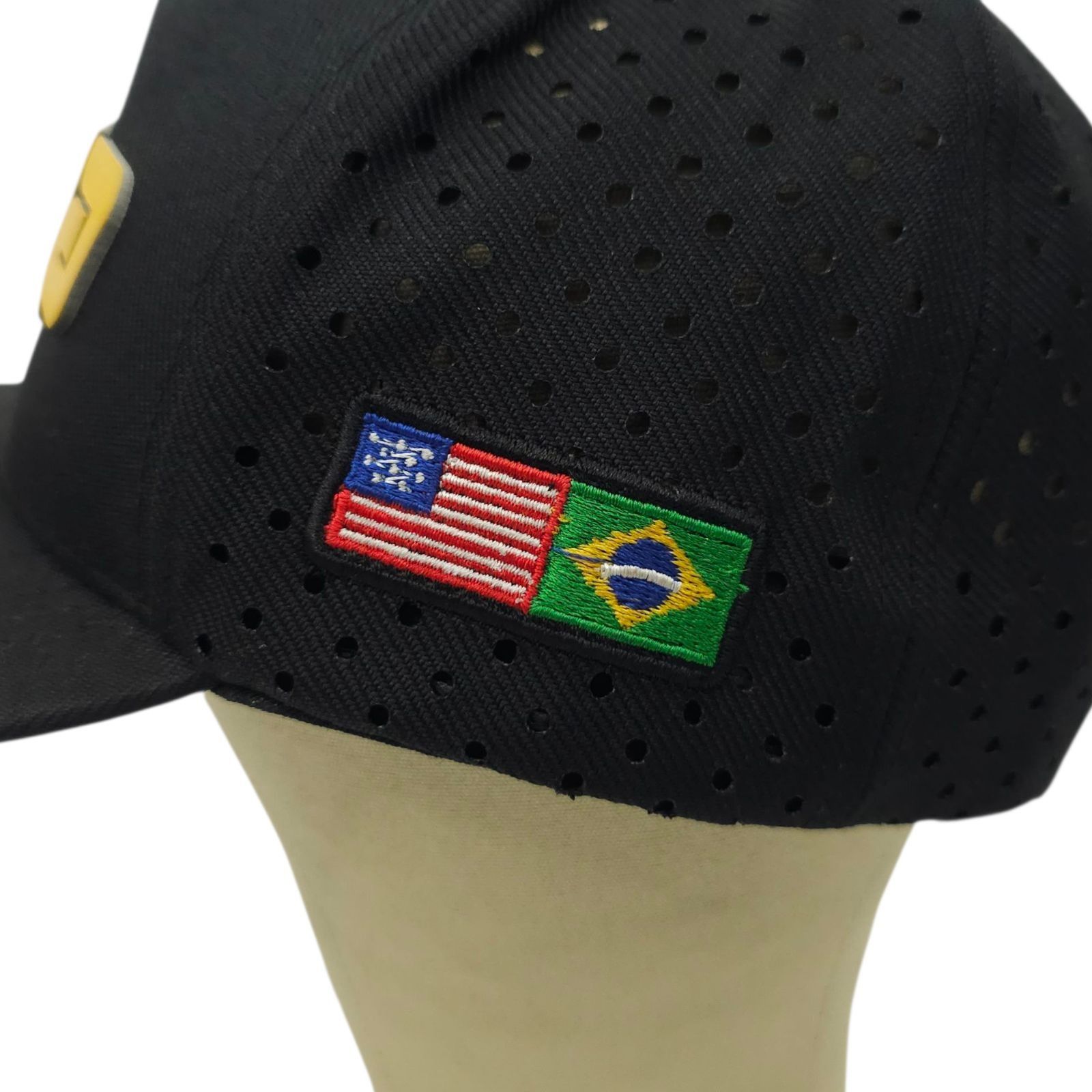 Other Ginga Atlanta Mesh Snapback Cap Hat Rubberized Logo Soccer Size ONE SIZE - 9 Thumbnail