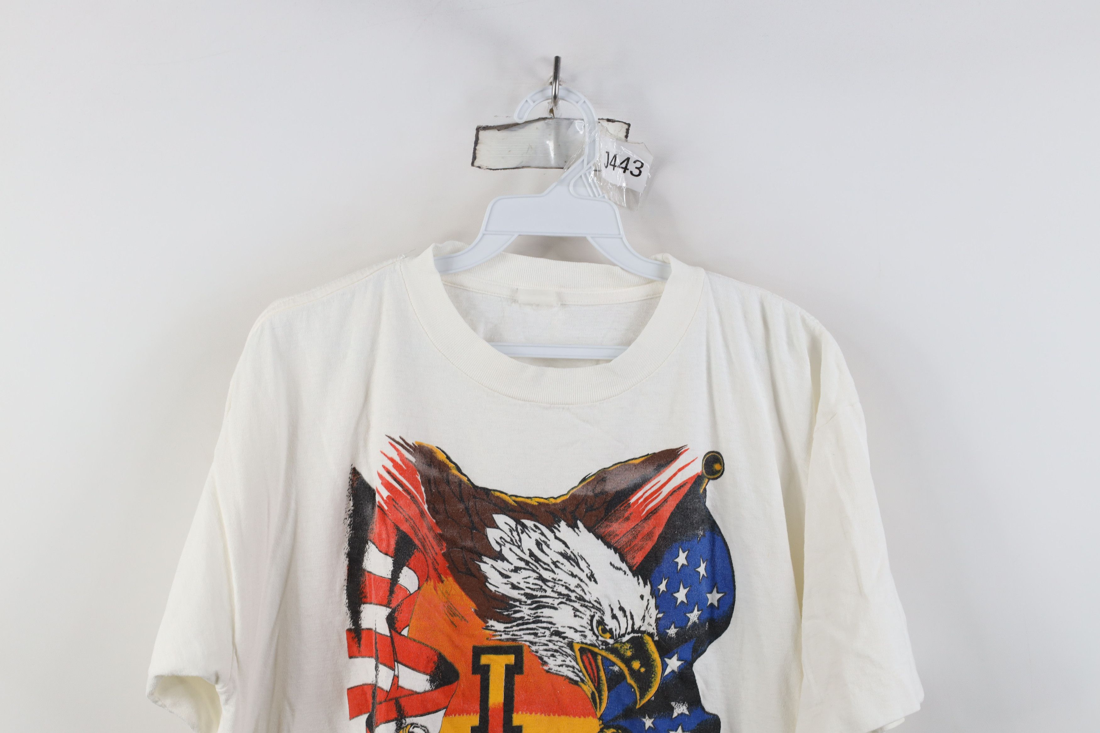 Vintage Vintage 90s Support Troops Operation Desert Shield T-Shirt Size US L / EU 52-54 / 3 - 2 Thumbnail