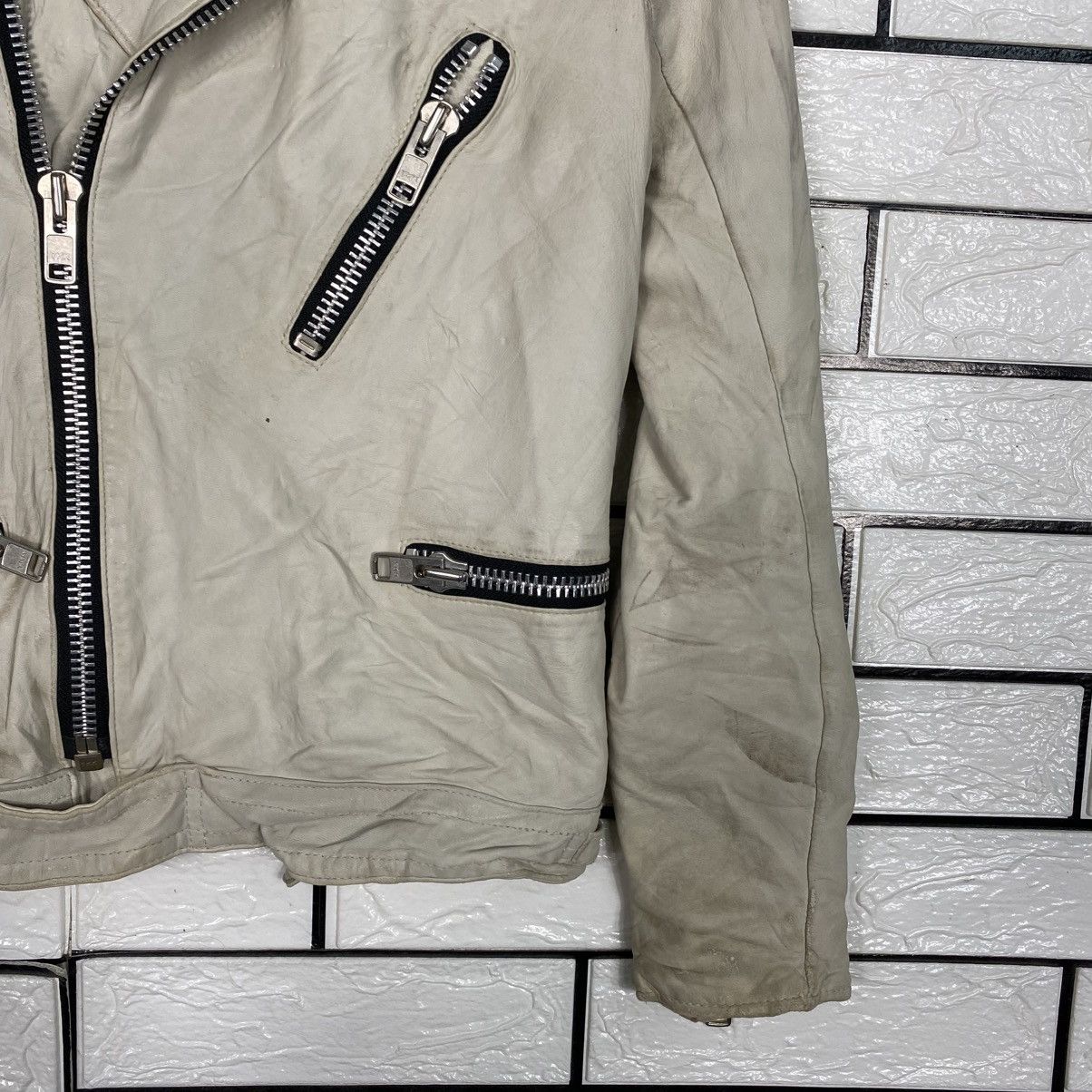 Hysteric Glamour 📌Vintage Double Collar Biker Leather Jacket RNA Inc Size US M / EU 48-50 / 2 - 6 Thumbnail