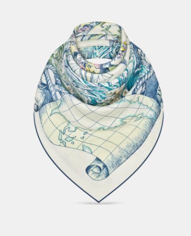 Dior o1w1db11024 Size: OS / Reve D'Infini Square Scarf Size ONE SIZE - 3 Thumbnail