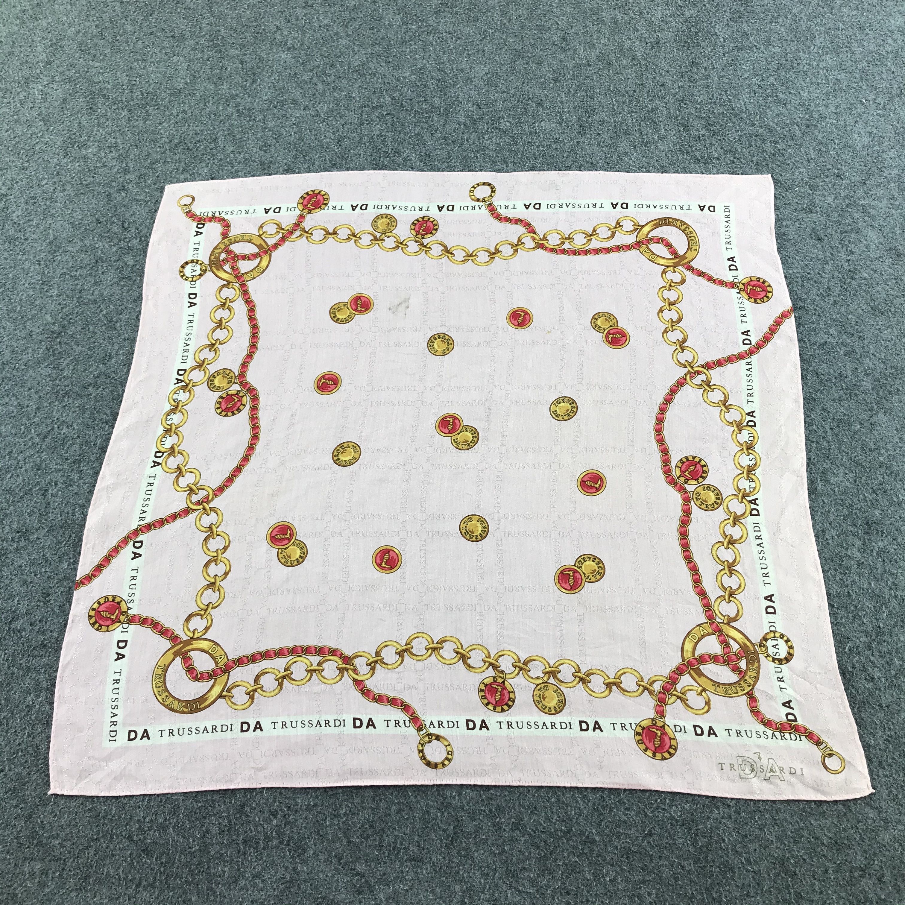 Trussardi Trussardi Handkerchief Neckerchief Bandana H1274 Size ONE SIZE - 2 Thumbnail