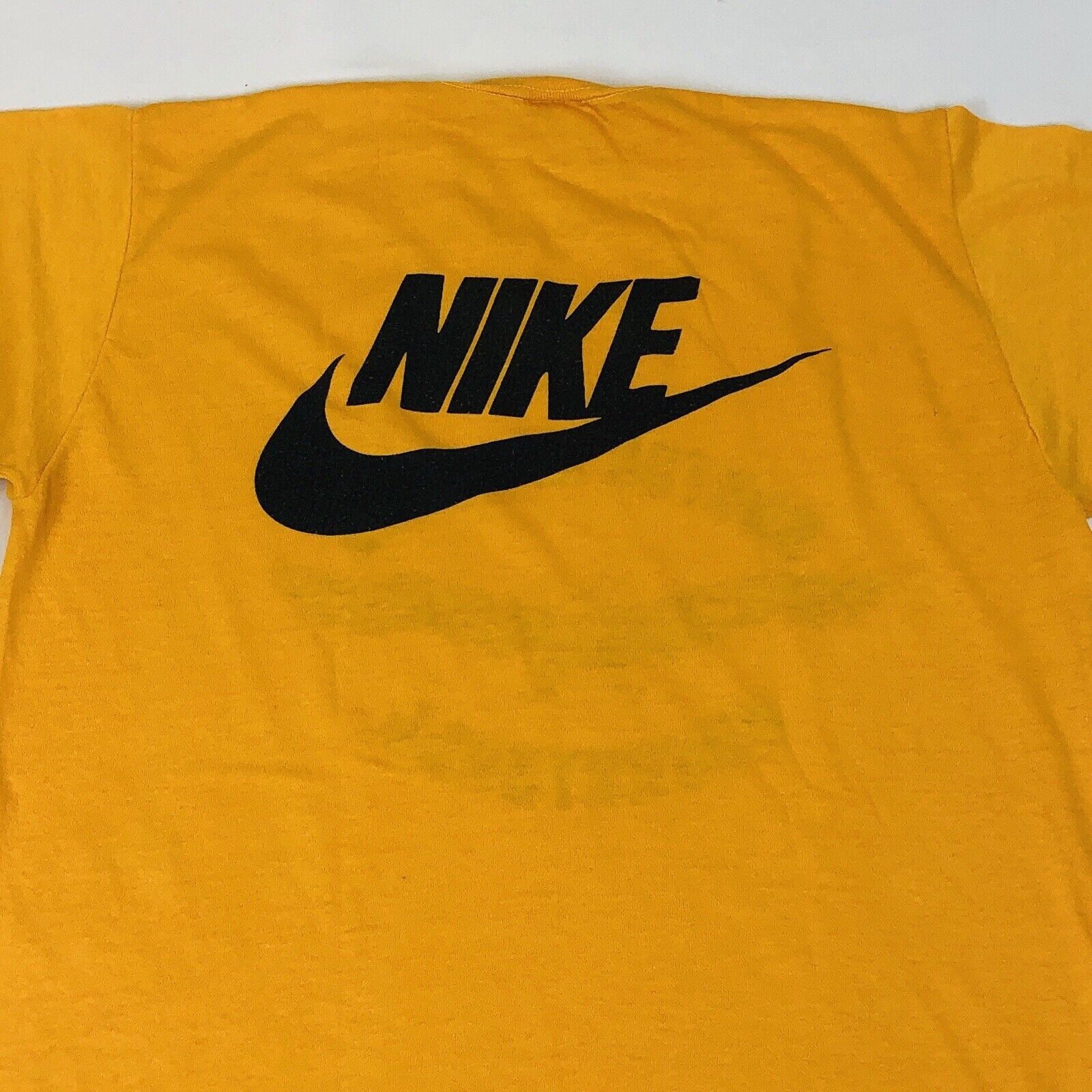 Nike × Vintage Vintage Nike 70s Orange Tag Boston College Basketball Shirt Size US L / EU 52-54 / 3 - 10 Thumbnail