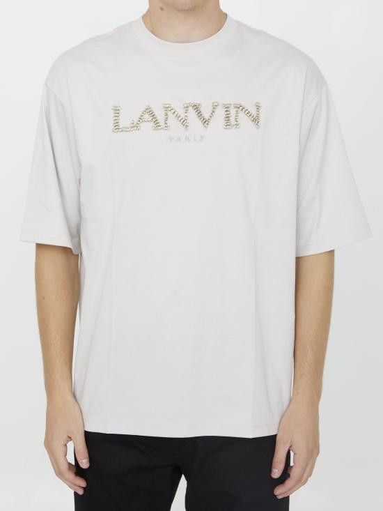 Lanvin LANVIN Men T-Shirts RM TS9026 J029 A23 BEIGE Size US M / EU 48-50 / 2 - 1 Thumbnail
