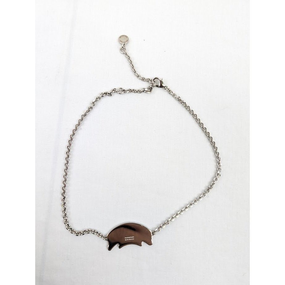 Balenciaga o1rshd1 Size: OS / Shanghai Necklace in Silver Size ONE SIZE - 13 Thumbnail