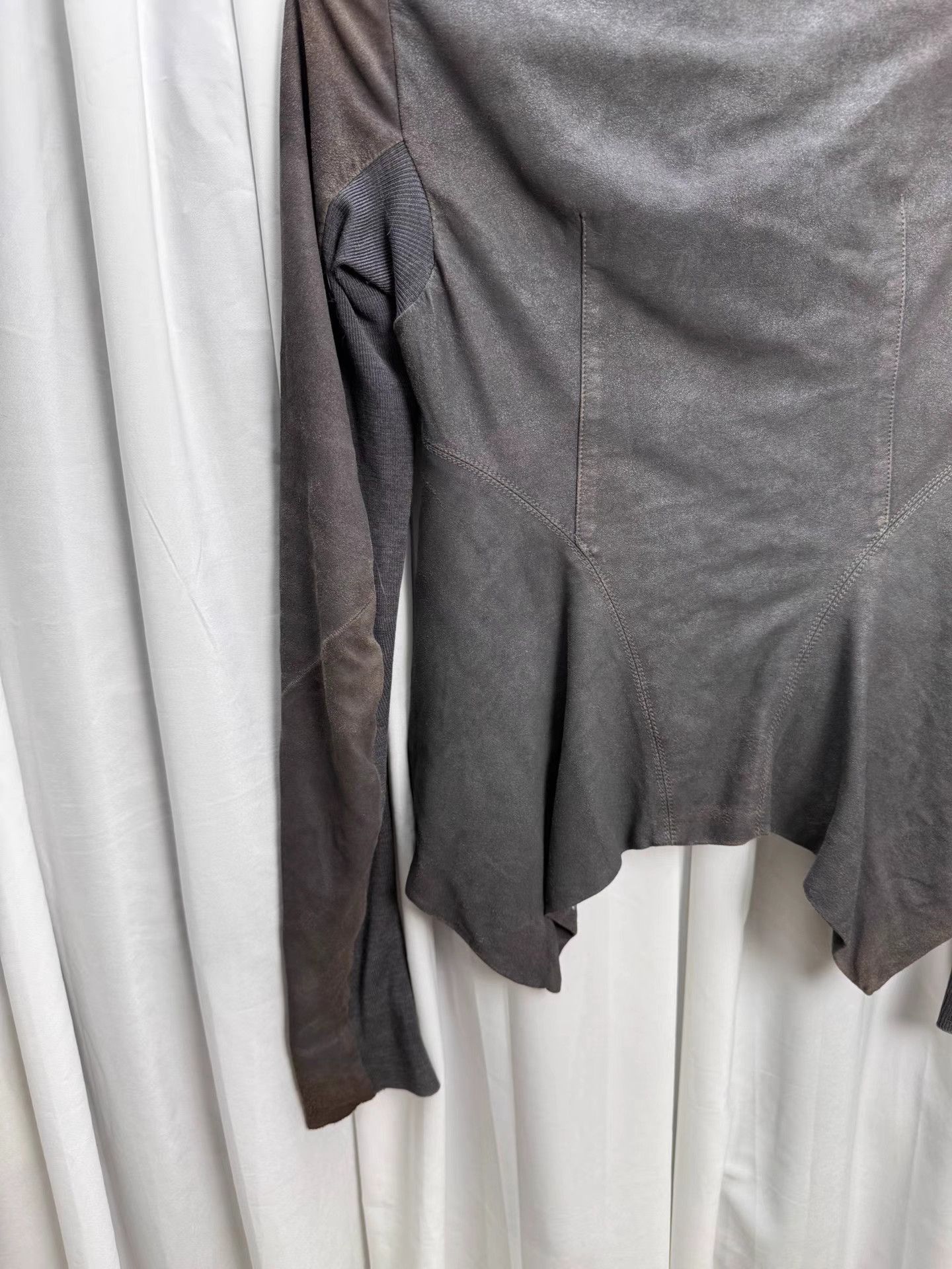 Rick Owens Rick owens Distressed Sheepskin Jacket K20 Size US XXS / EU 40 - 6 Thumbnail