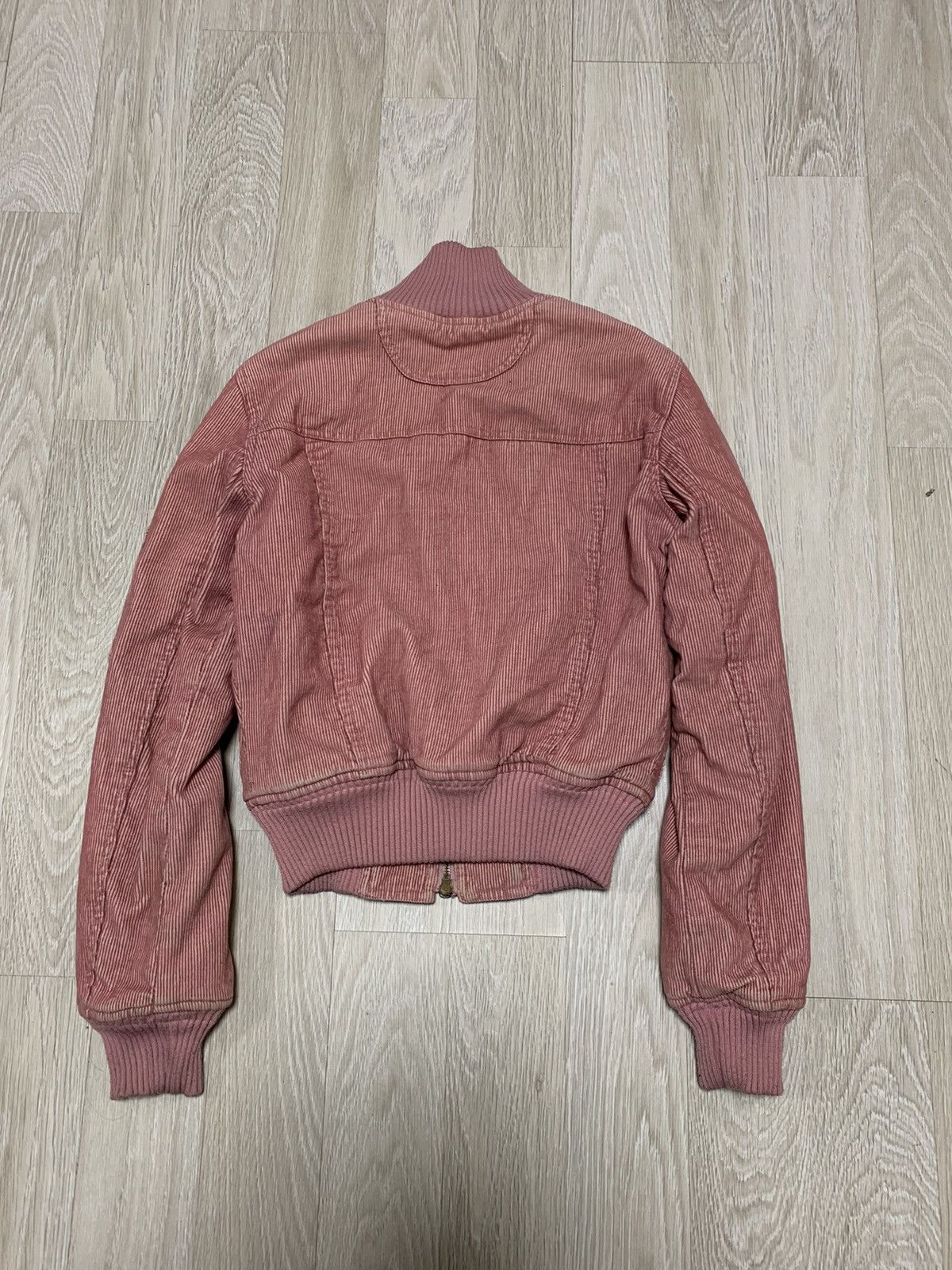 If Six Was Nine × Vintage Avantgarde velvet faded bomber jacket , archive , y2k style Size XS / US 0-2 / IT 36-38 - 8 Thumbnail