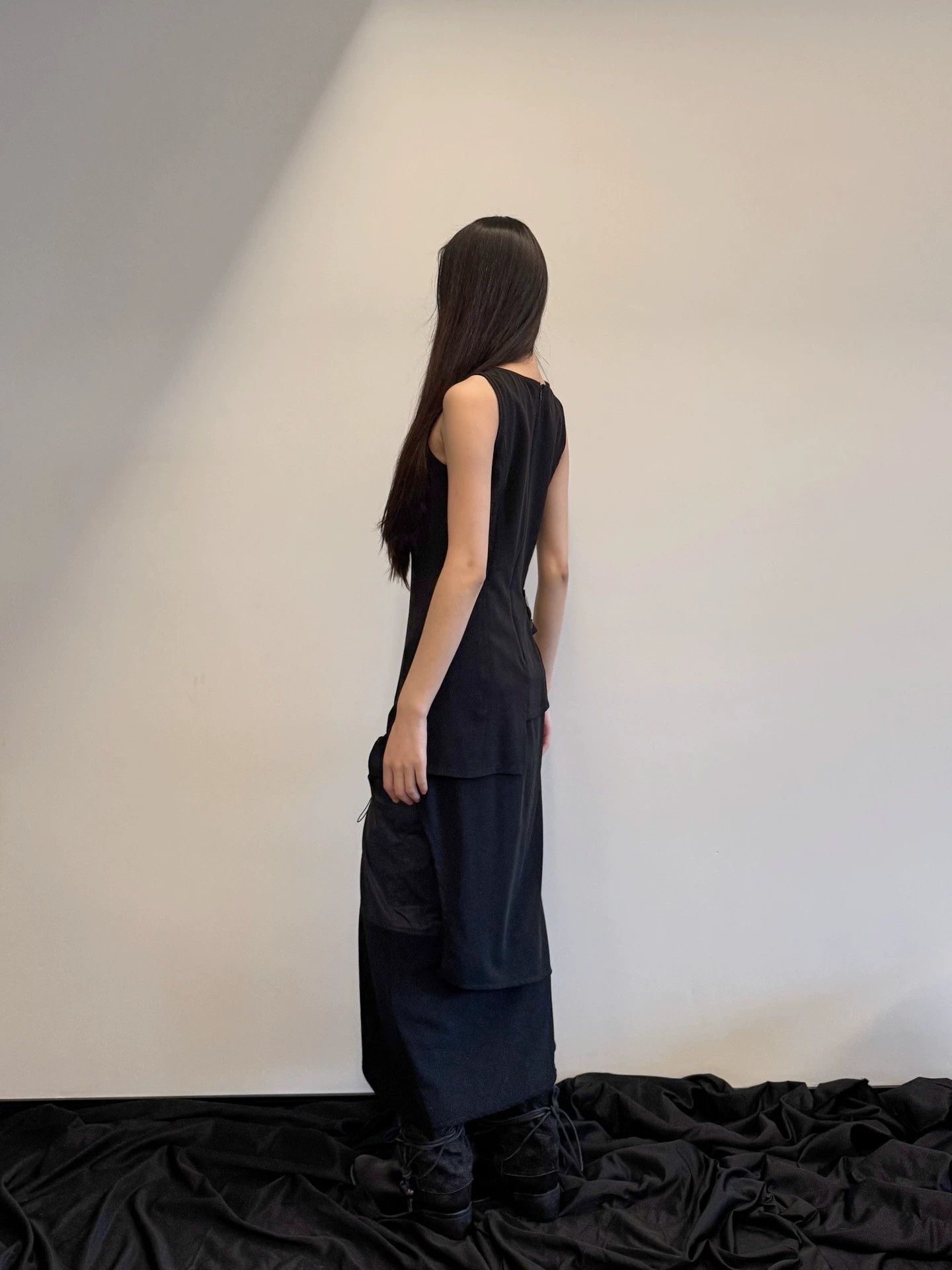Vintage Vintage Italian Deconstructed Patch Pocket Women's Dress 36 Size XS / US 0-2 / IT 36-38 - 4 Thumbnail