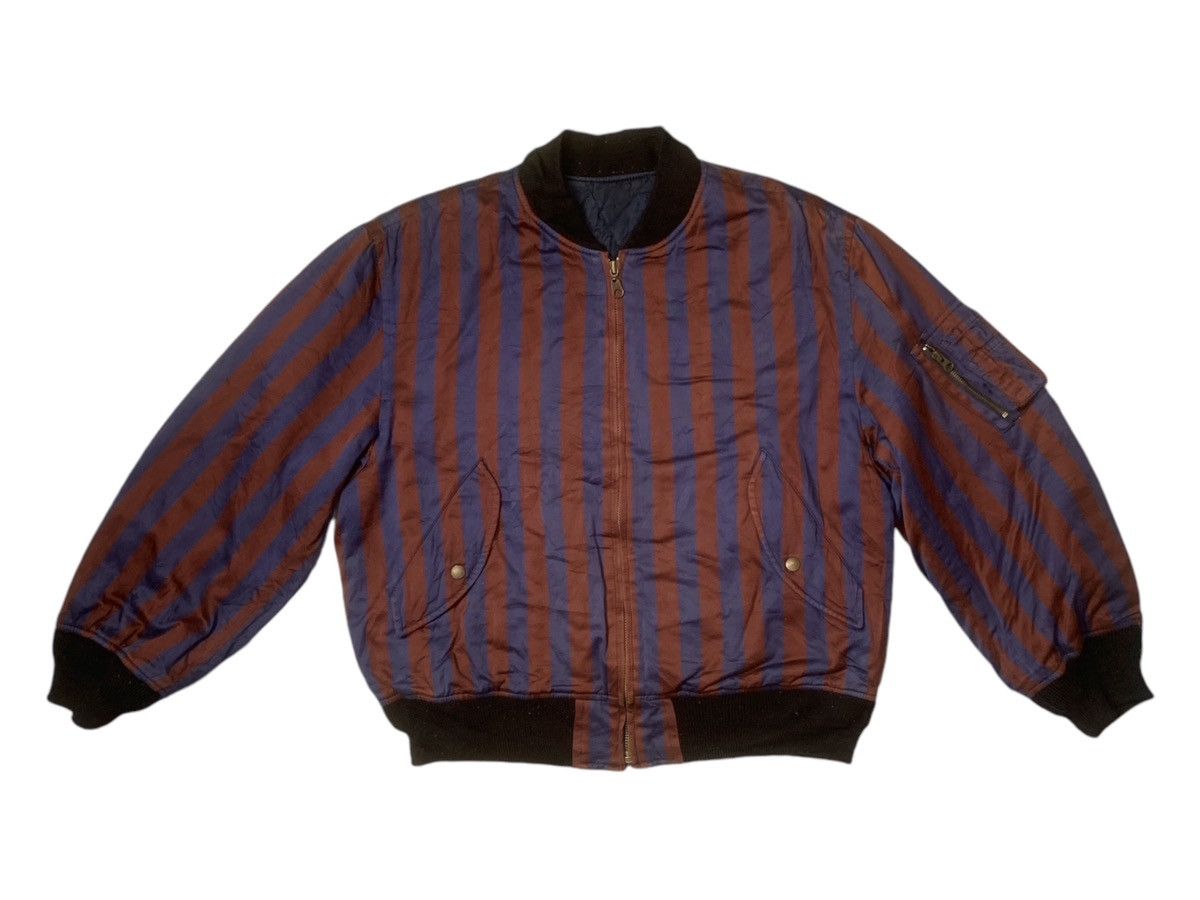 Japanese Brand × Jun Takahashi × Vintage Rare Design Vintage Jun Men Bombers Jacket Size US M / EU 48-50 / 2 - 1 Thumbnail