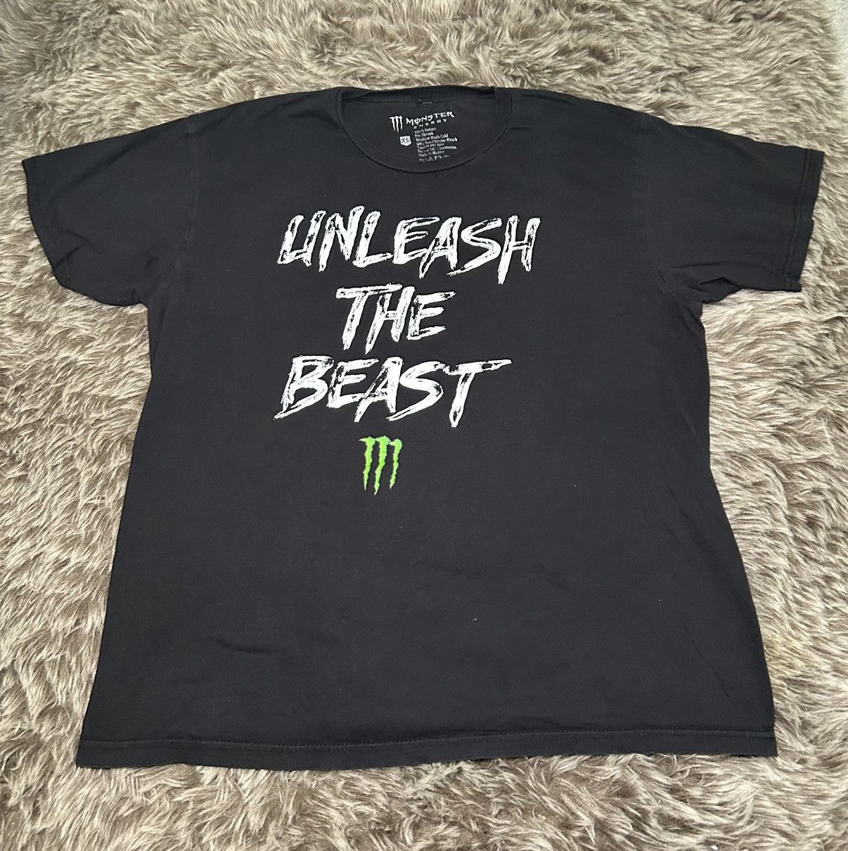 Vintage Monster Energy Shirt Size US XL / EU 56 / 4 - 1 Thumbnail