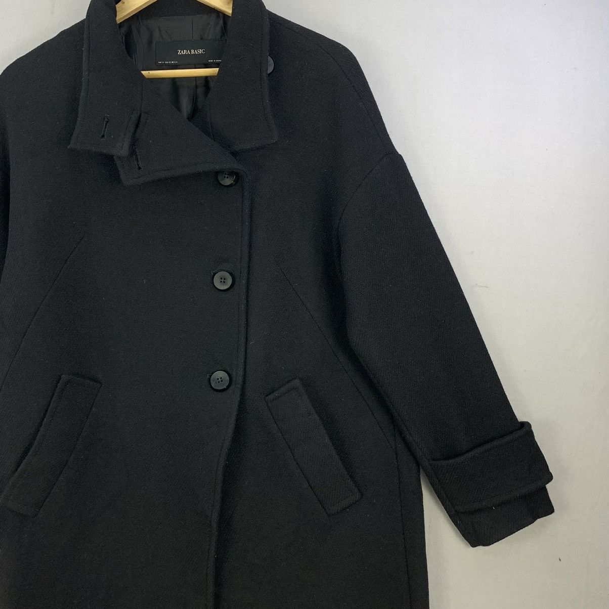 Zara Zara Wool Blend Long Coat Overcoat Size S/M Jacket Size US M / EU 48-50 / 2 - 6 Thumbnail