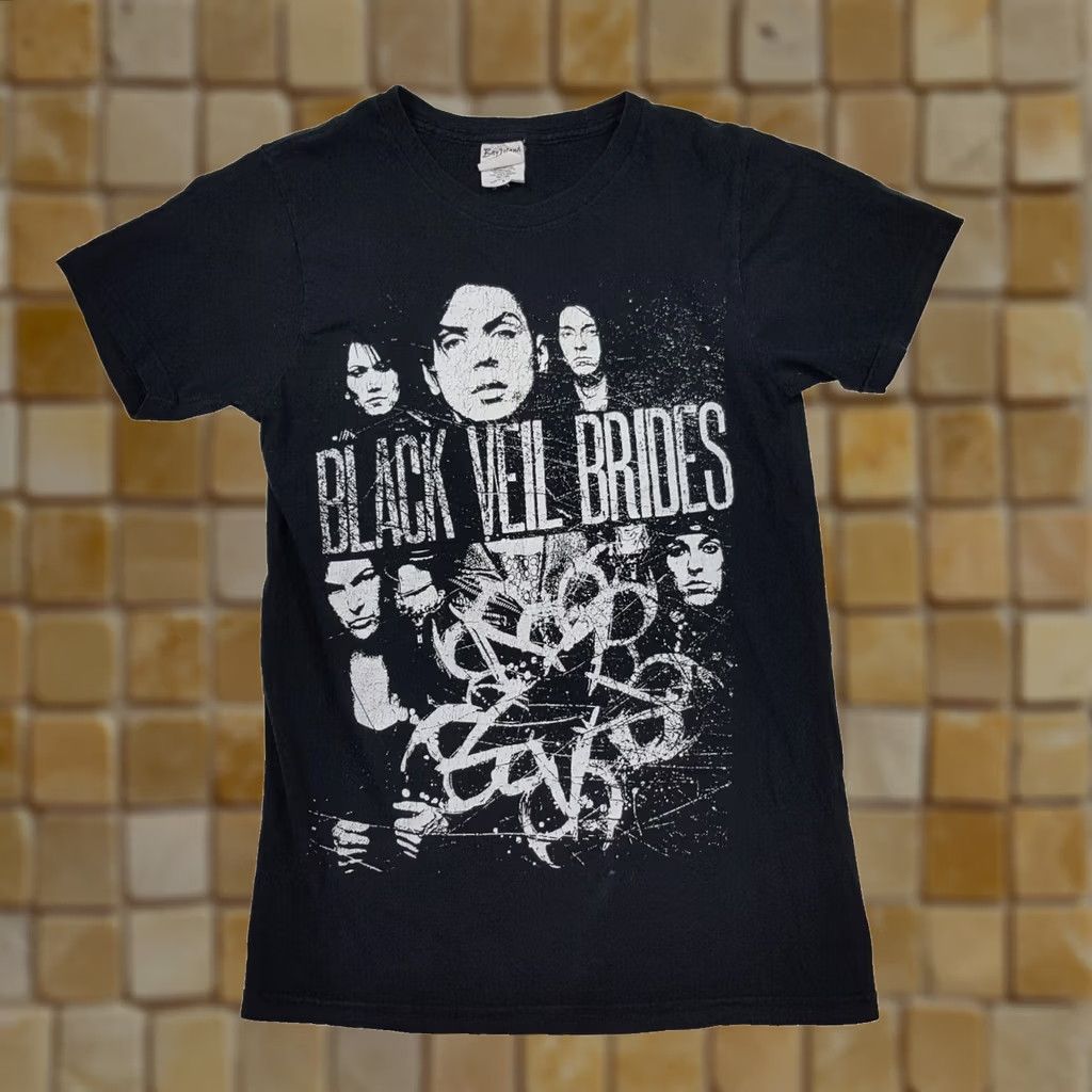 Vintage VINTAGE Y2K Black Veil Brides Goth Rock Metal Size XS T-Shirt Size US XS / EU 42 / 0 - 1 Thumbnail