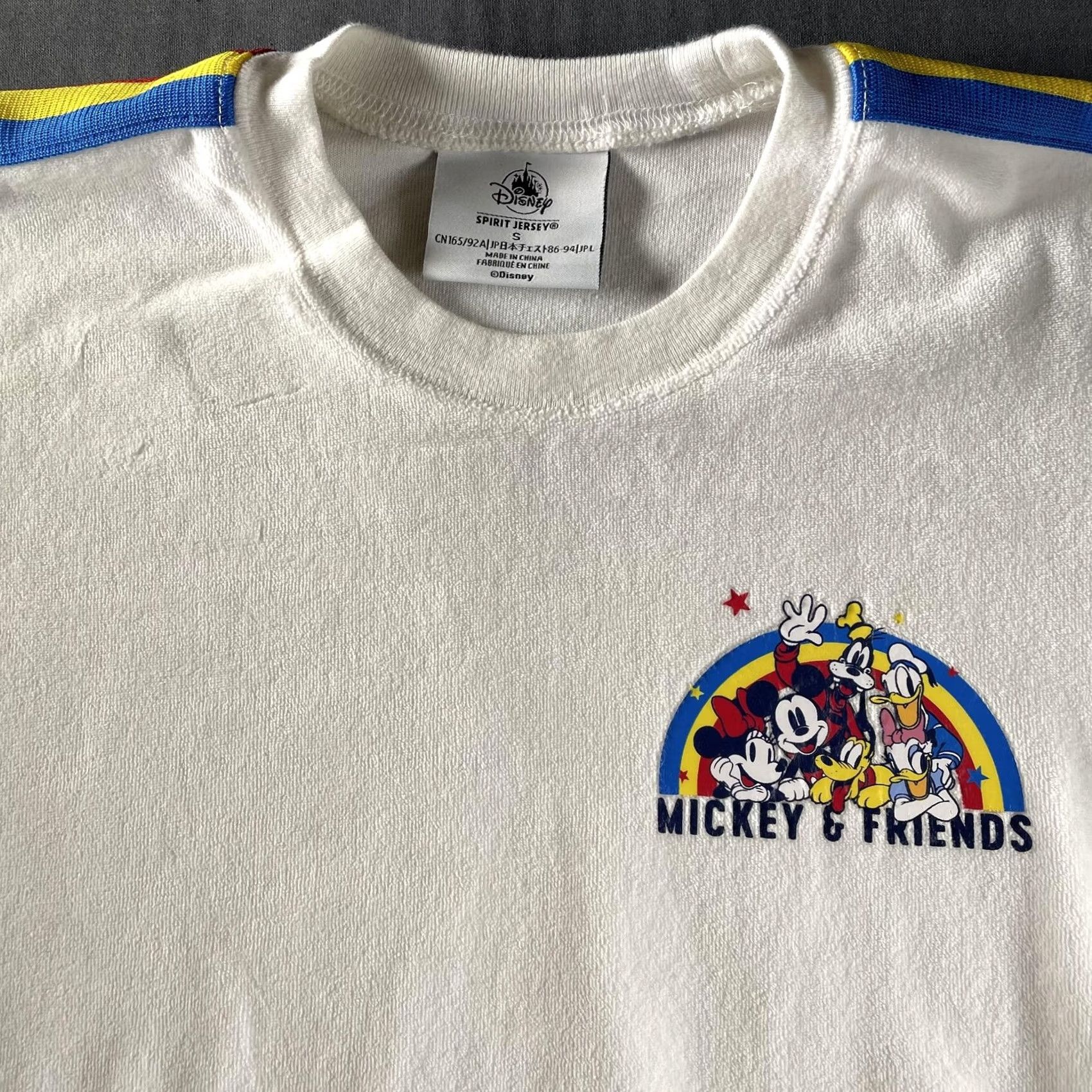 Disney Disney Spirit Jersey Shirt Unisex Small White Mickey & Friends Feelin Classic Shirt Size S / US 4 / IT 40 - 2 Thumbnail