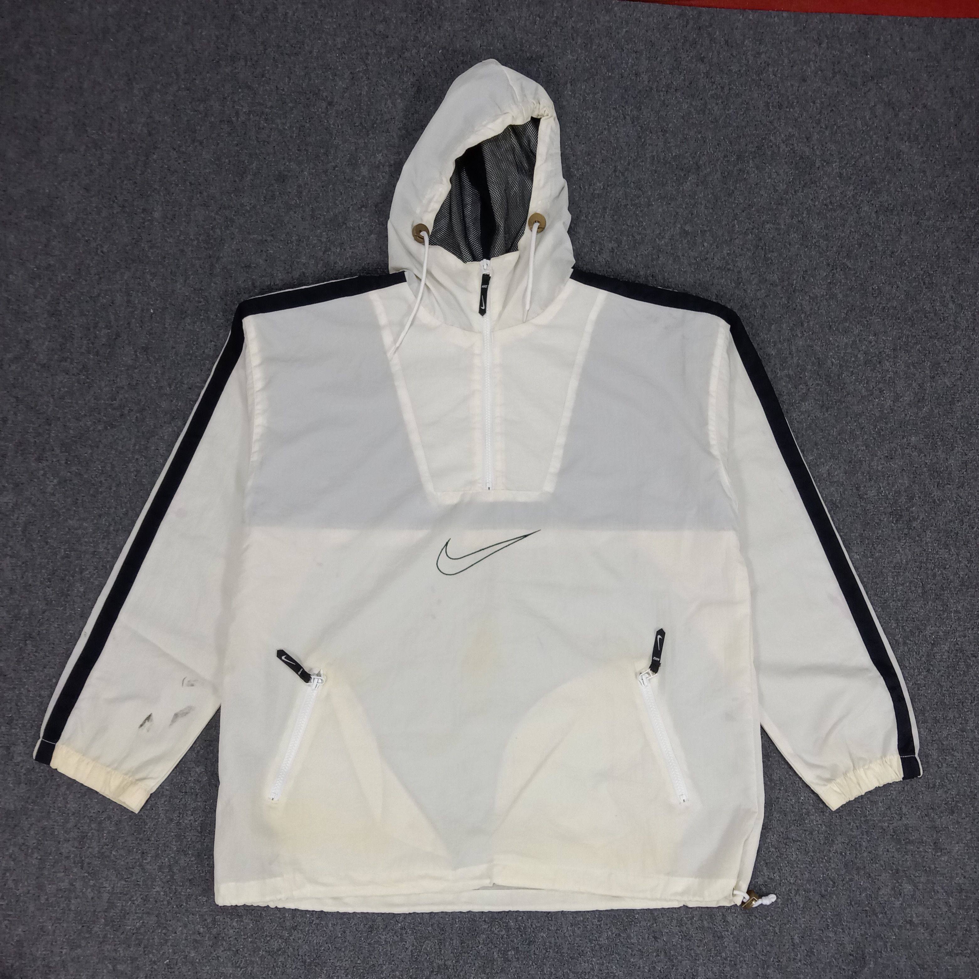 Nike × Vintage Nike Outdoor Style Windbreaker Jacket Size US XL / EU 56 / 4 - 1 Thumbnail