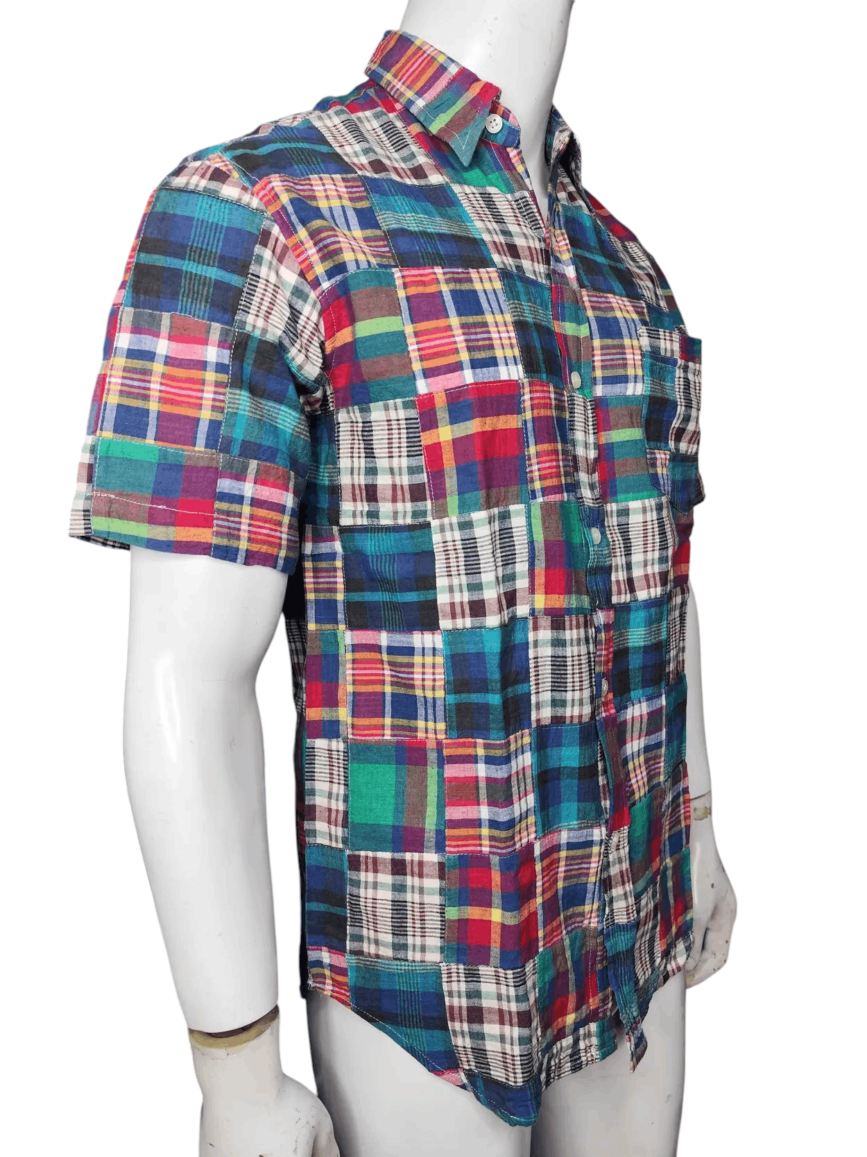 Issey Miyake Vintage issey miyake patch work button up shirt Size US M / EU 48-50 / 2 - 2 Thumbnail
