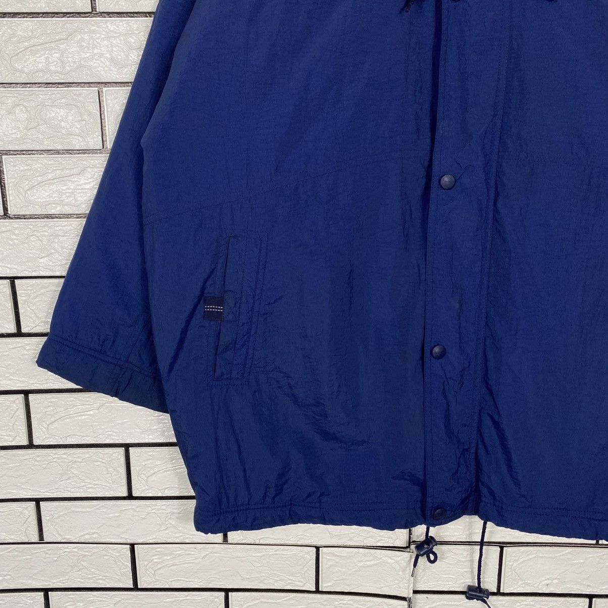 Nike 📌Vintage Nike Jacket Zipper Big Swoosh Blanket Size US L / EU 52-54 / 3 - 6 Thumbnail