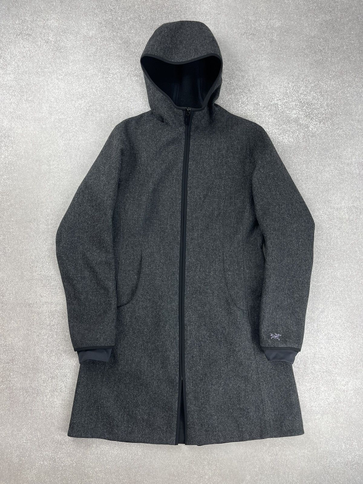 Arc'teryx Arcteryx Lanea Long Coat Wool Jacket Grey Size S Size S / US 4 / IT 40 - 1 Thumbnail