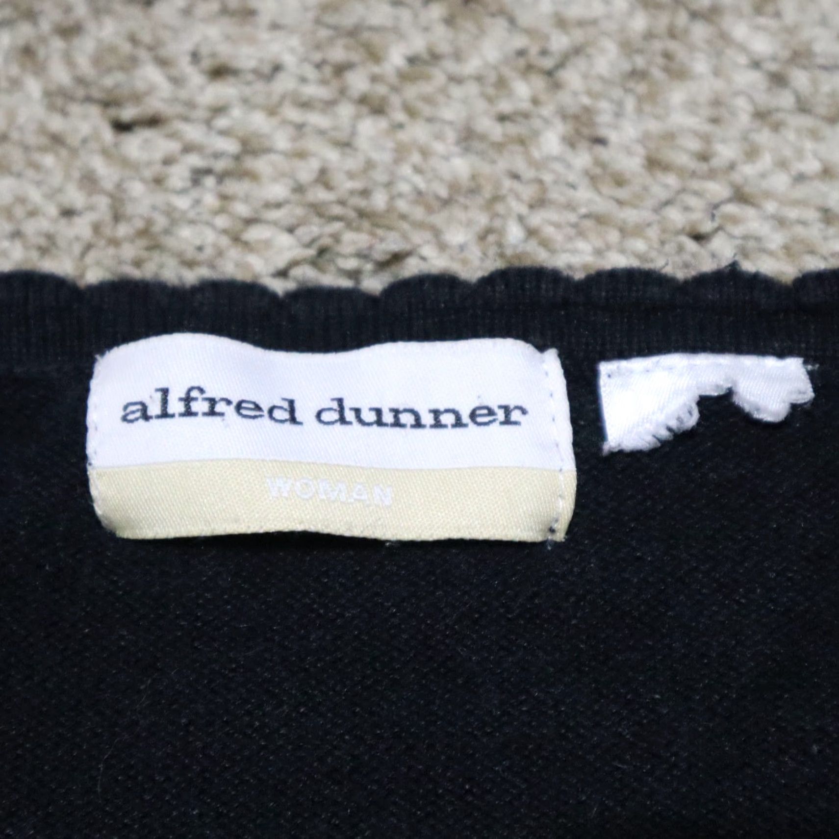 Vintage VINTAGE Alfred Dunner Sweater Women's Adult 3XL Blue Embroidered Floral Size XXL / US 16-18 / IT 52-54 - 3 Thumbnail