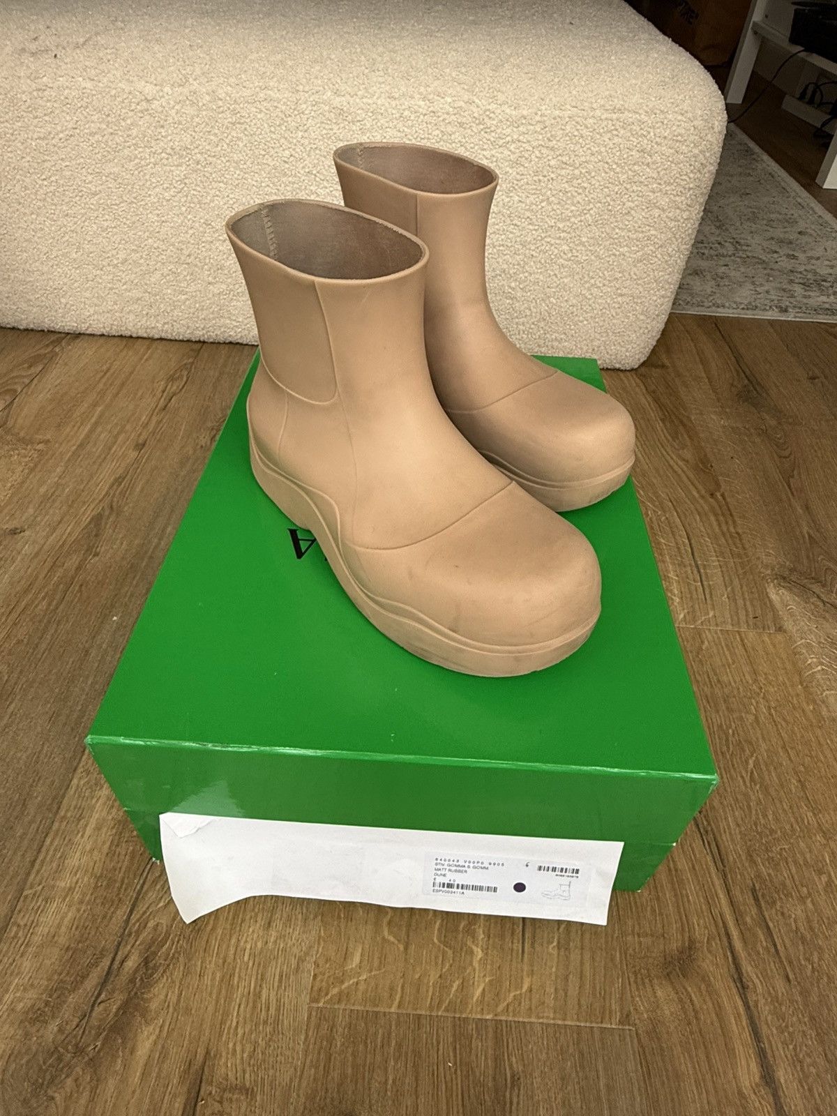 Bottega Veneta Bottega Veneta Rubber Boots Size US 7.5 / EU 40-41 - 1 Thumbnail