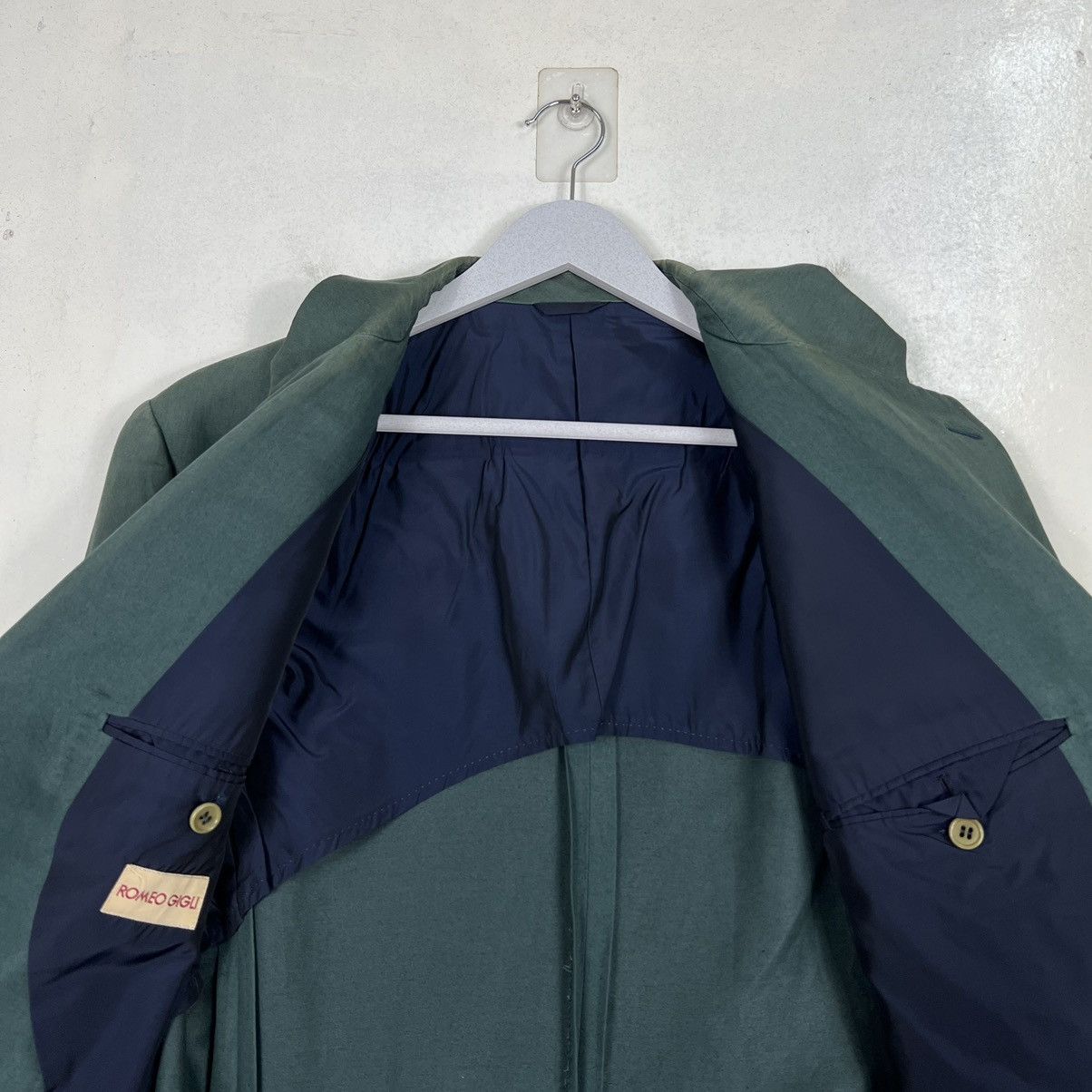 Romeo Gigli 🔥 ROMEO GIGLI MOLESKIN BLAZER JACKET Size US M / EU 48-50 / 2 - 12 Thumbnail