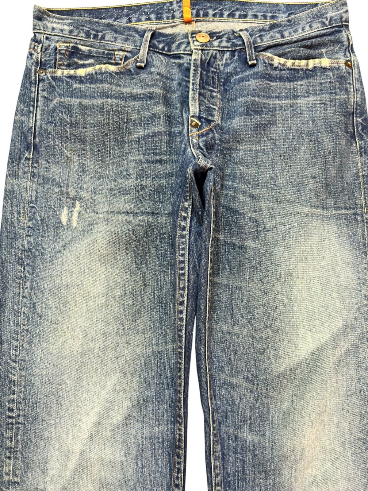 Earnest Sewn Vintage Earnest Sewn Flare Ripped Distressed Denim Size US 32 / EU 48 - 2 Thumbnail
