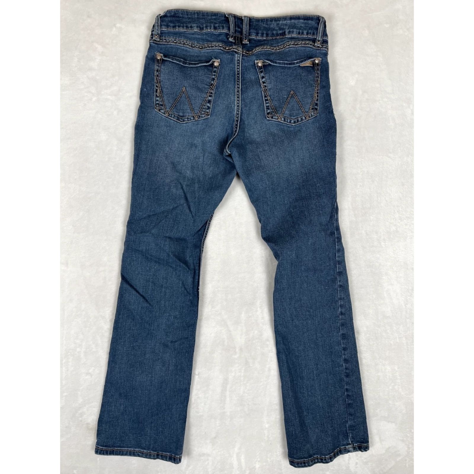 Wrangler Wrangler Jeans Bootcut Denim Blue Women 11X30 30 Waist 5-Pocket Cowboy Western Rodeo Wrangler Retro Size 32" / US 10 / IT 46 - 7 Thumbnail