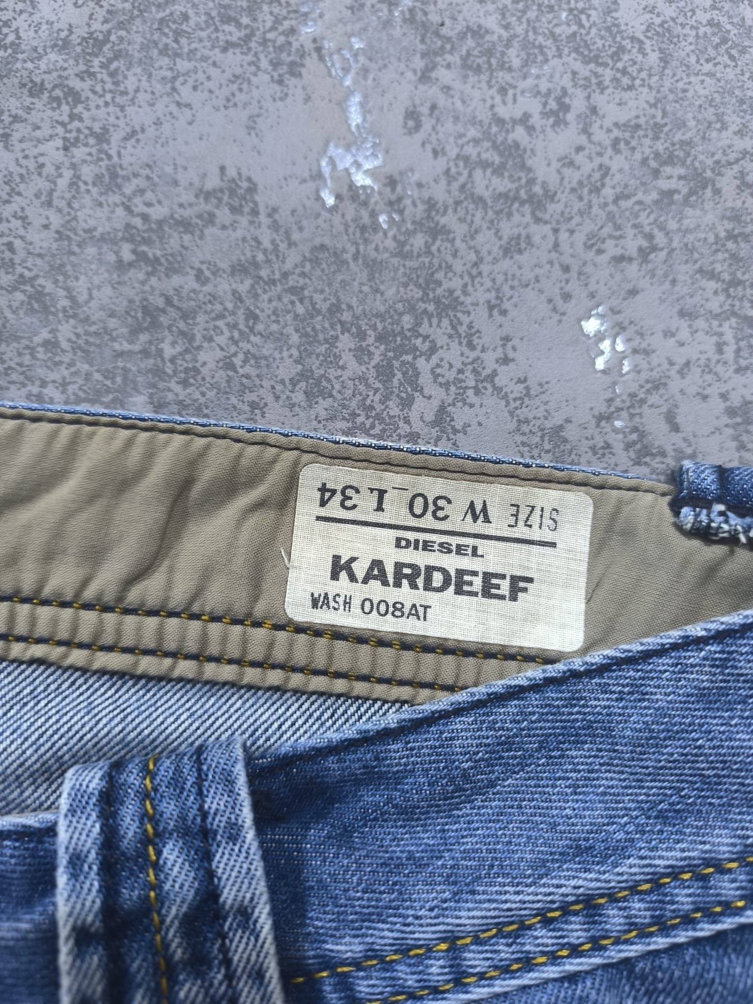 Diesel VTG DIESEL KARDEEF LOOSE STRAIGHT BIG POCKETS JEANS Size US 32 / EU 48 - 12 Thumbnail