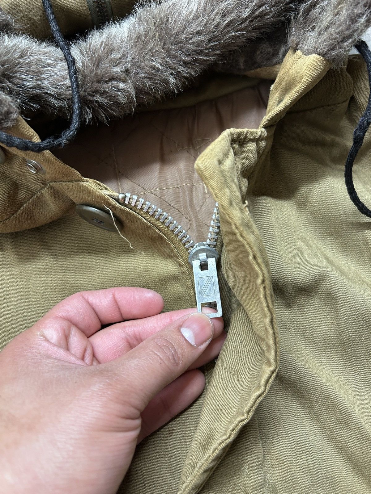 American Apparel Vintage 40’s 50’s B-9 Parka Military Flight Jacket Size US XXL / EU 58 / 5 - 9 Thumbnail