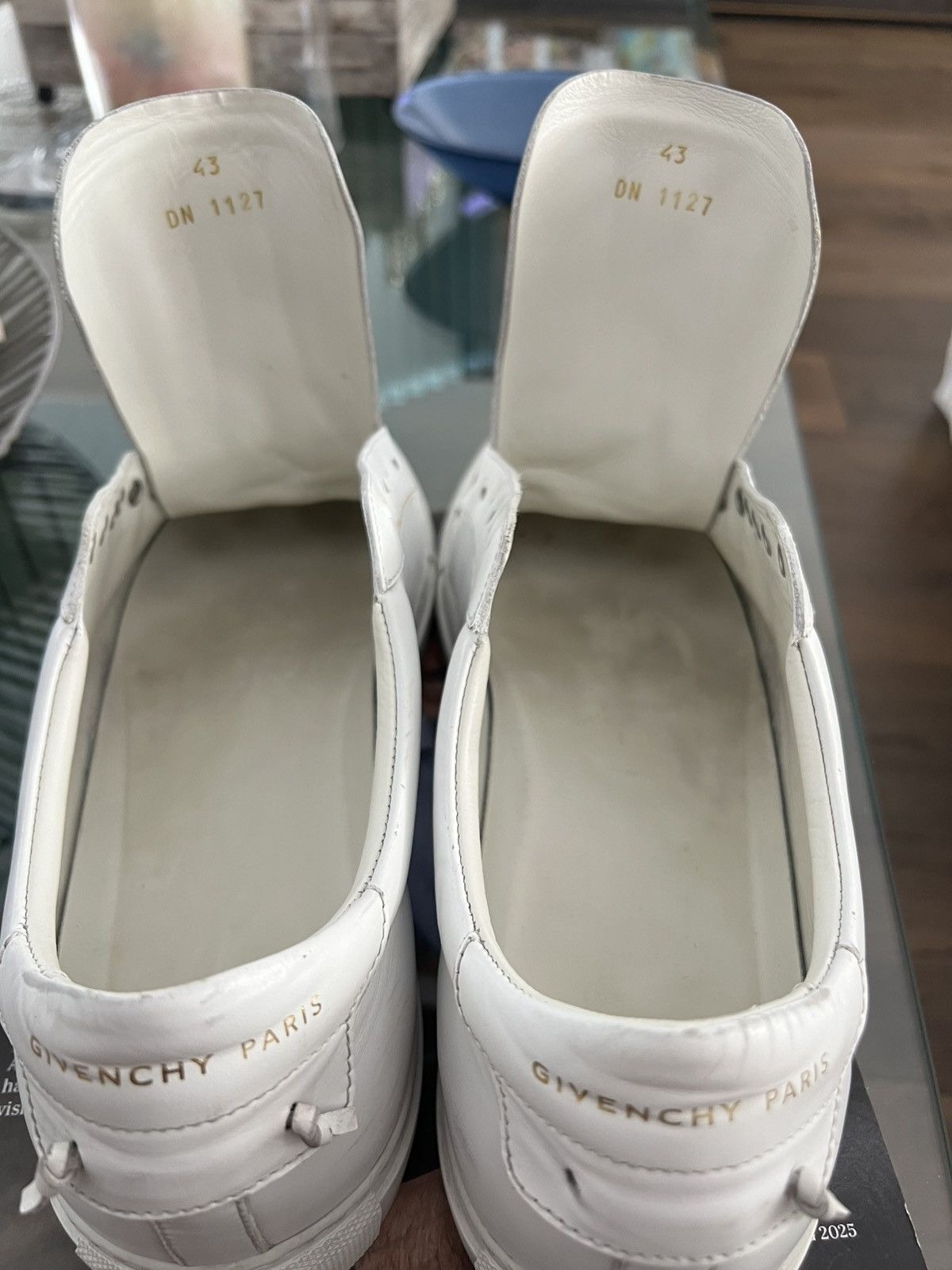 Givenchy Givenchy Urban Street White Leather Sneaker Size US 10 / EU 43 - 6 Thumbnail