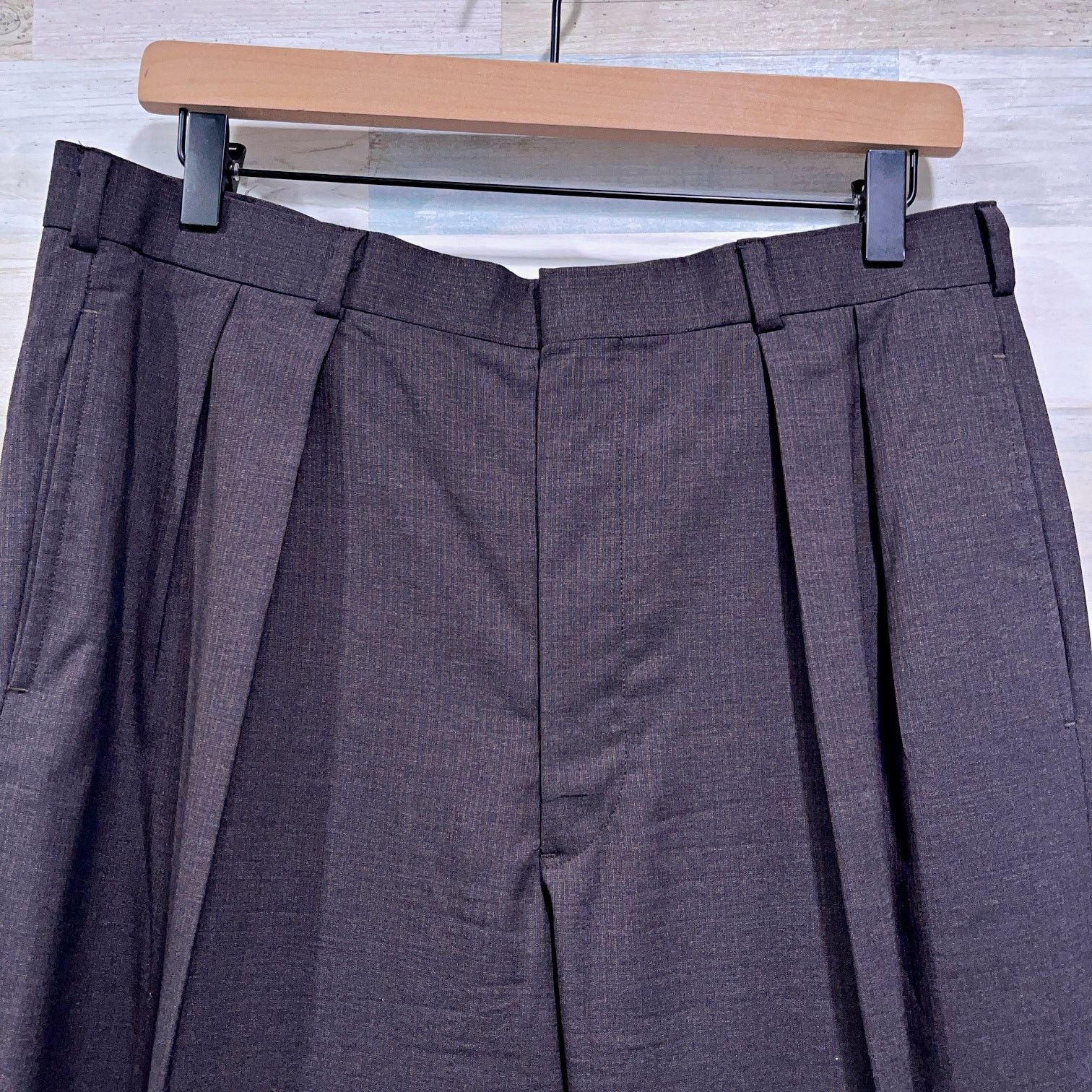 Southwick Southwick Wool Striped Bespoke Suit Gray 3 Button 42R 35x31 Size 42R - 10 Thumbnail