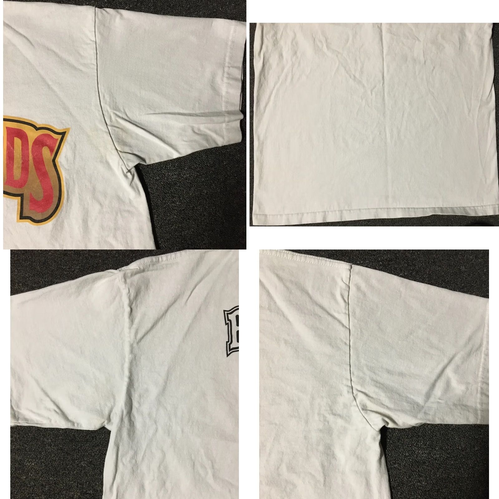 Vintage VINTAGE Backwoods Cigars Stay True Faded Distress Shirt M White 90s Grunge Weed 420 Punk Rock 80s USA Mens T-Shirt Size US M / EU 48-50 / 2 - 8 Thumbnail