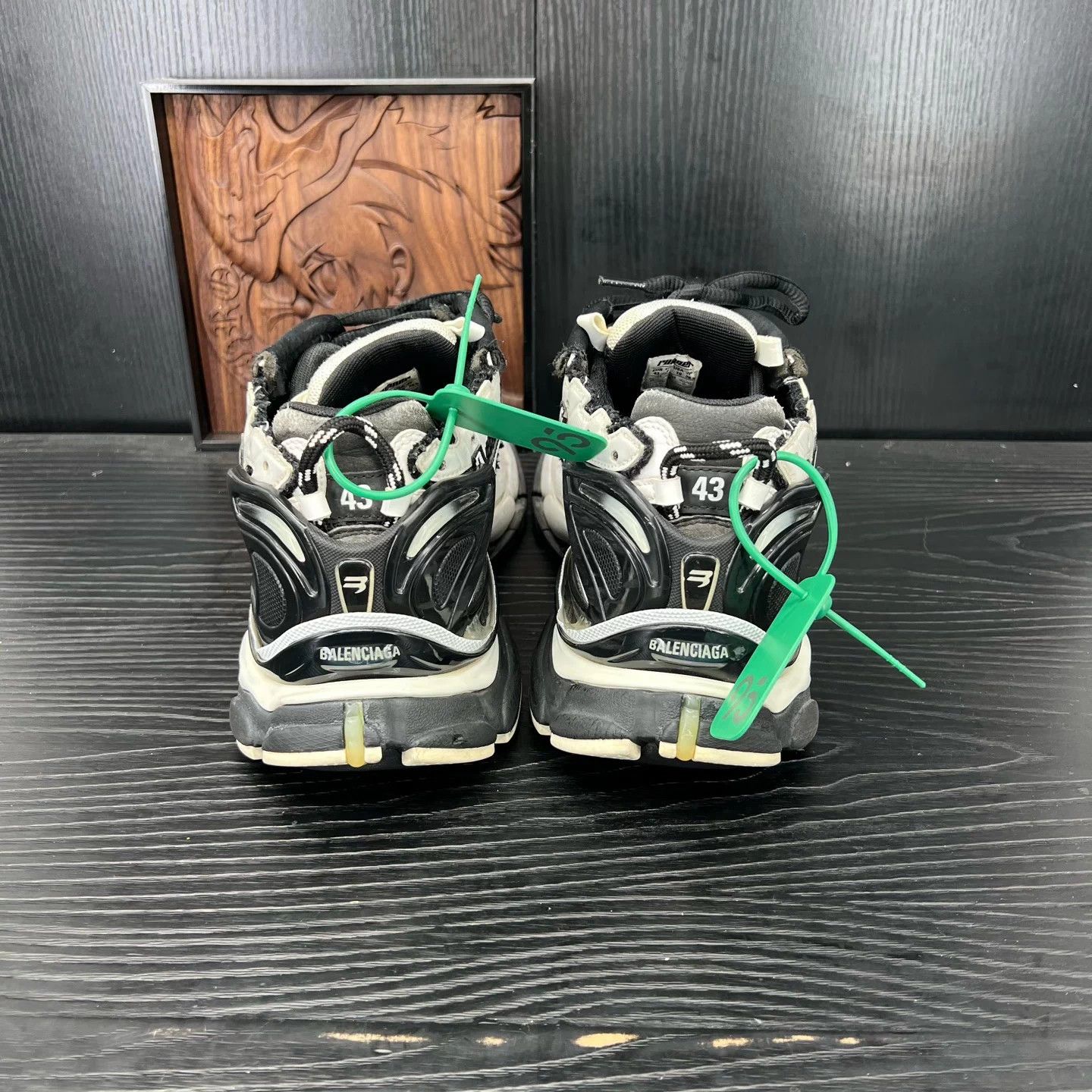 Balenciaga Balenciaga Runner Black White Size US 10 / EU 43 - 7 Thumbnail