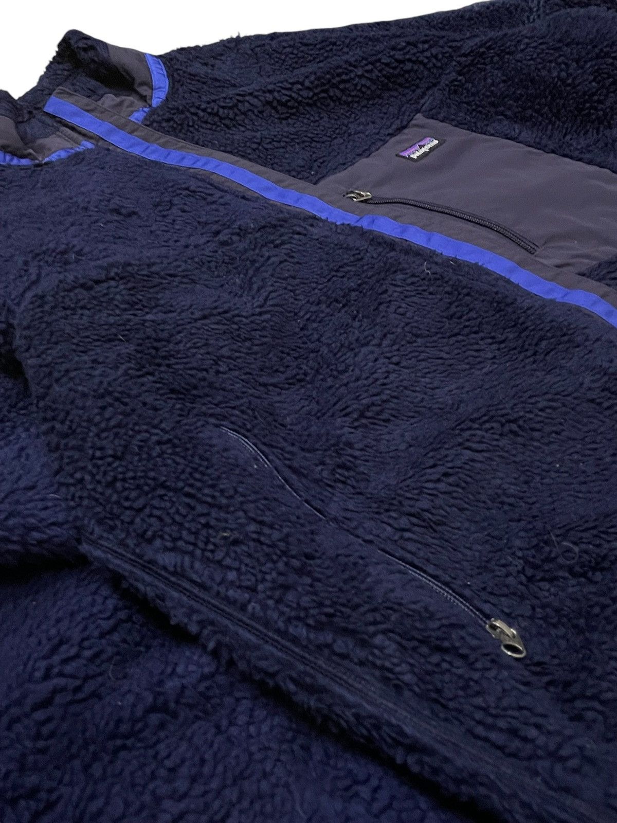Patagonia × Vintage 2000s Patagonia Deep Pile Fleece Jacket Size US XL / EU 56 / 4 - 9 Thumbnail