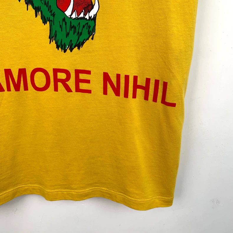 Gucci Gucci Yellow pattern printed round-neck cotton short-sleeve Size US S / EU 44-46 / 1 - 4 Thumbnail