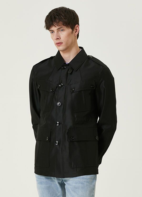 Tom Ford o1w1db10225 OJM011 Coat in Black Size US L / EU 52-54 / 3 - 3 Thumbnail