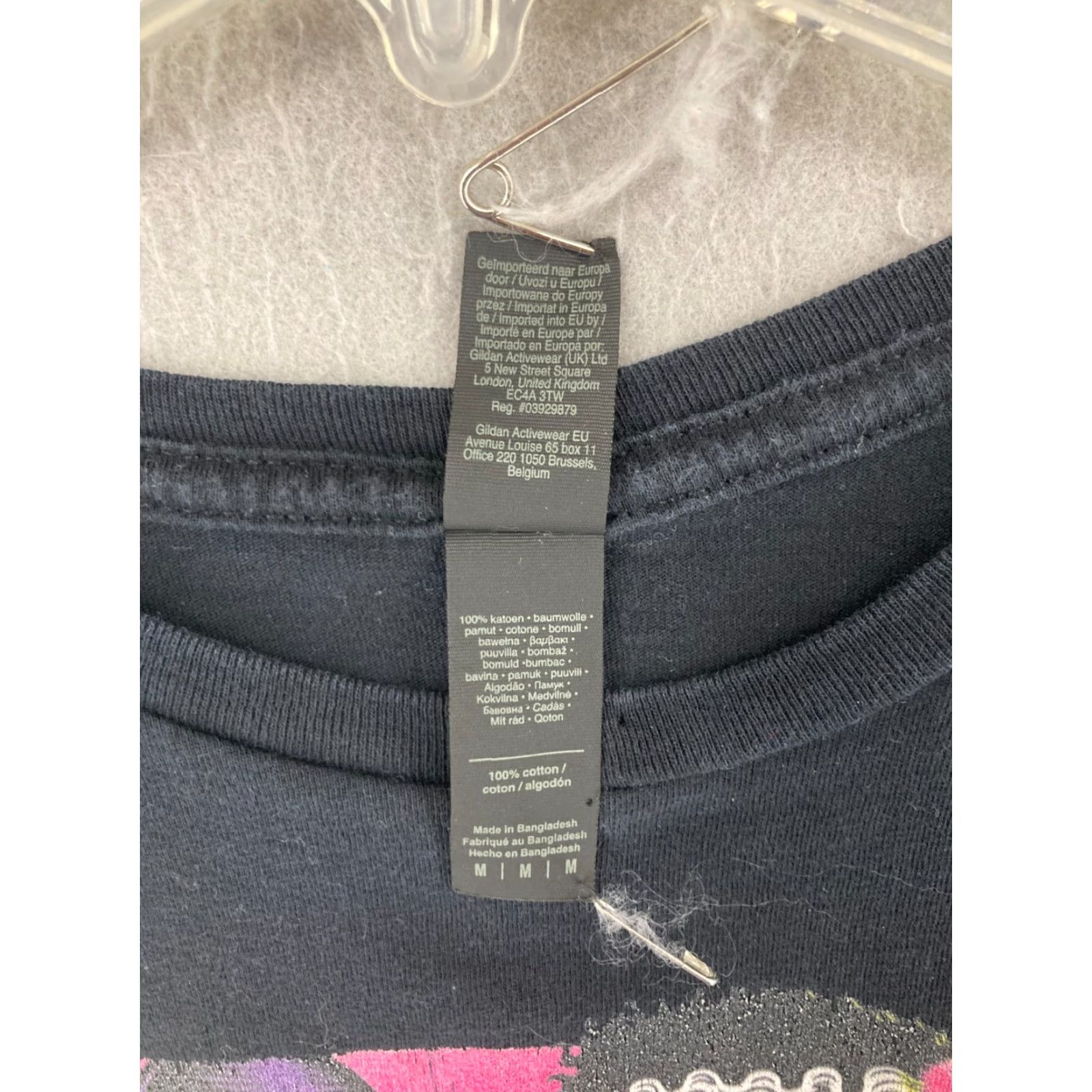 Gildan The Bride of Frankenstein Mens TShirt Medium Black Made Me From Dead Size US M / EU 48-50 / 2 - 6 Thumbnail
