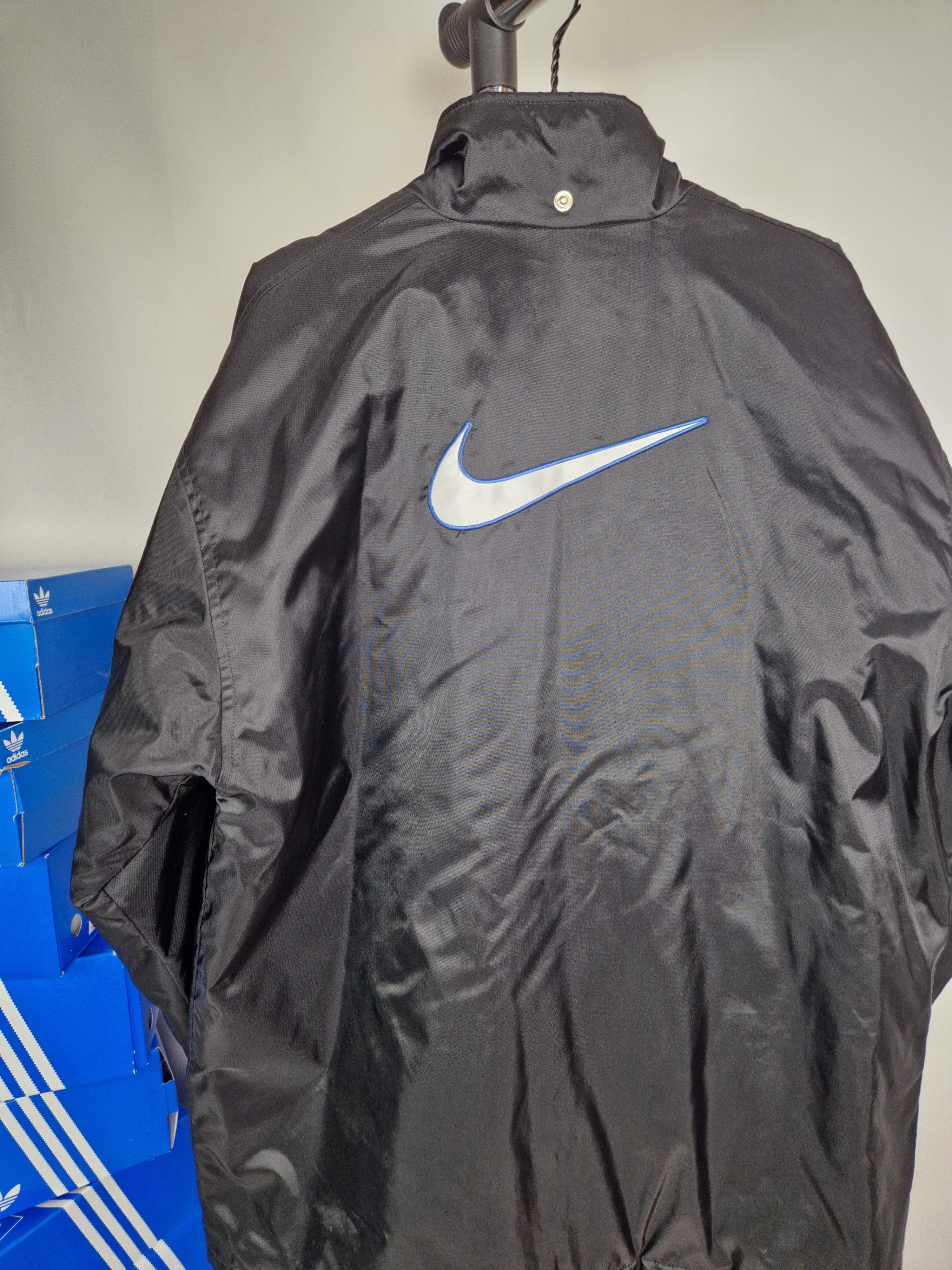 Nike Nike vintage parkas jacket big logo nylon Size US M / EU 48-50 / 2 - 6 Thumbnail