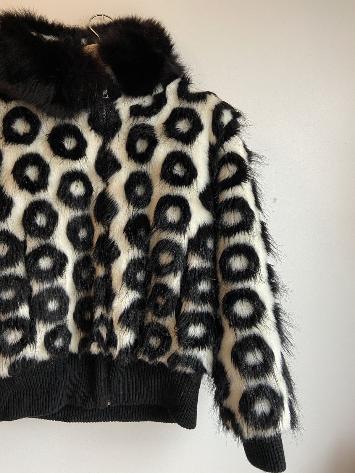 Other M Miller Hooded Faux Fur Jacket Size XS / US 0-2 / IT 36-38 - 3 Thumbnail