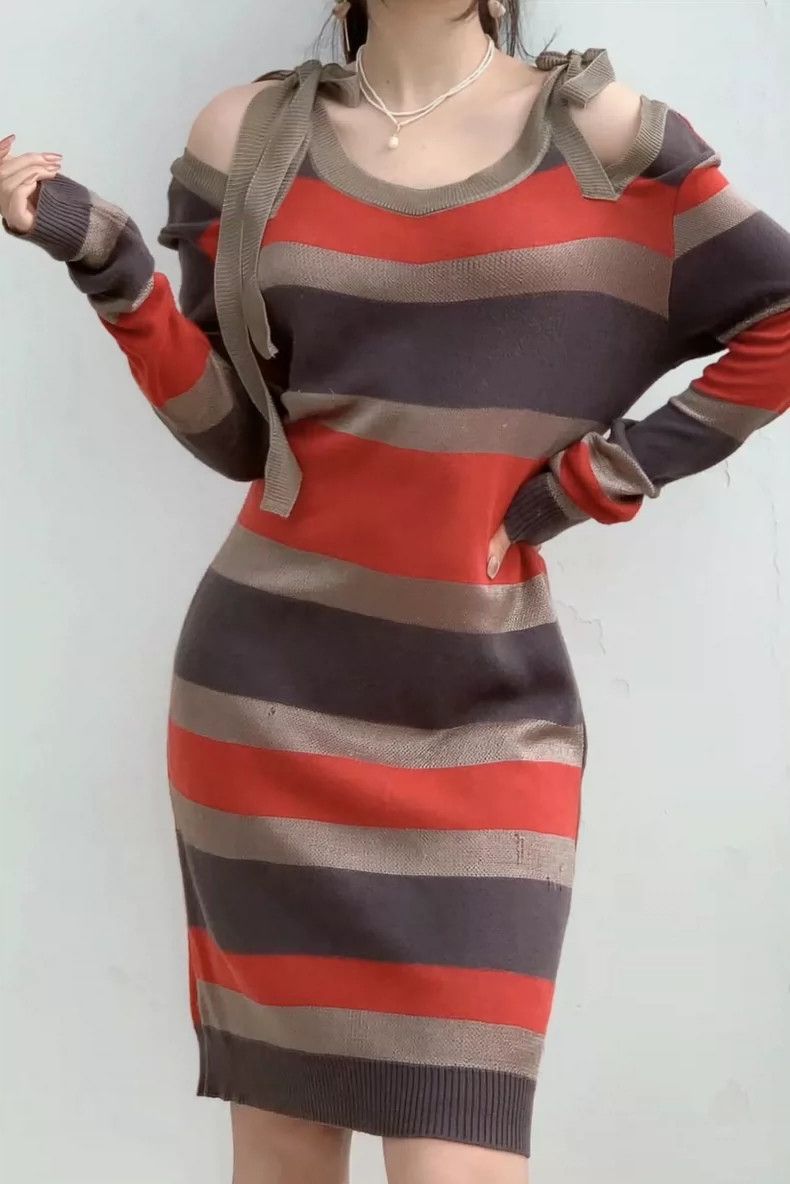 Vivienne Westwood Vivienne Westwood Cotton blended striped needle dress Size S / US 4 / IT 40 - 3 Thumbnail